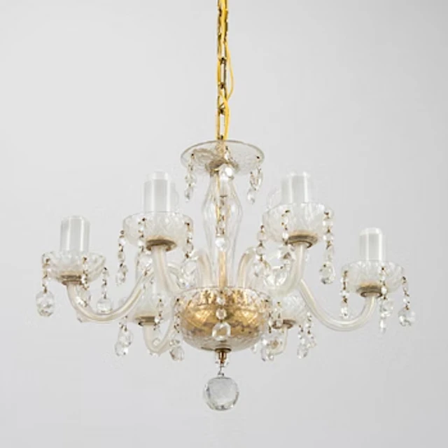 Chandelier, later half of the 20th century.