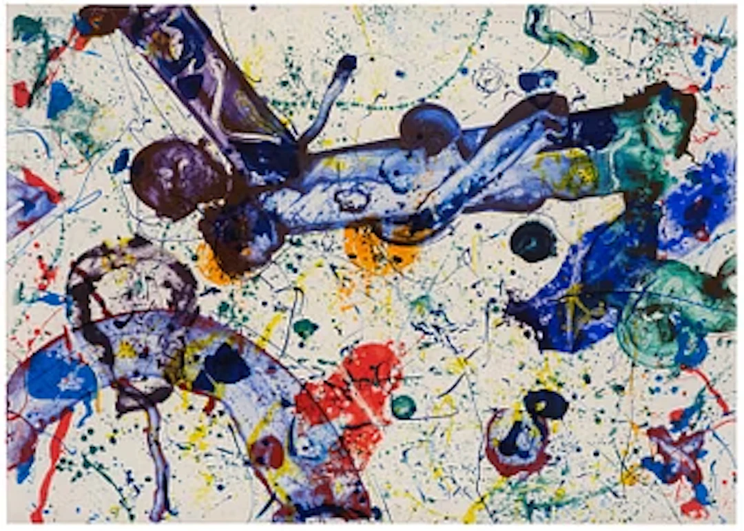 Sam Francis, "King Corpse".