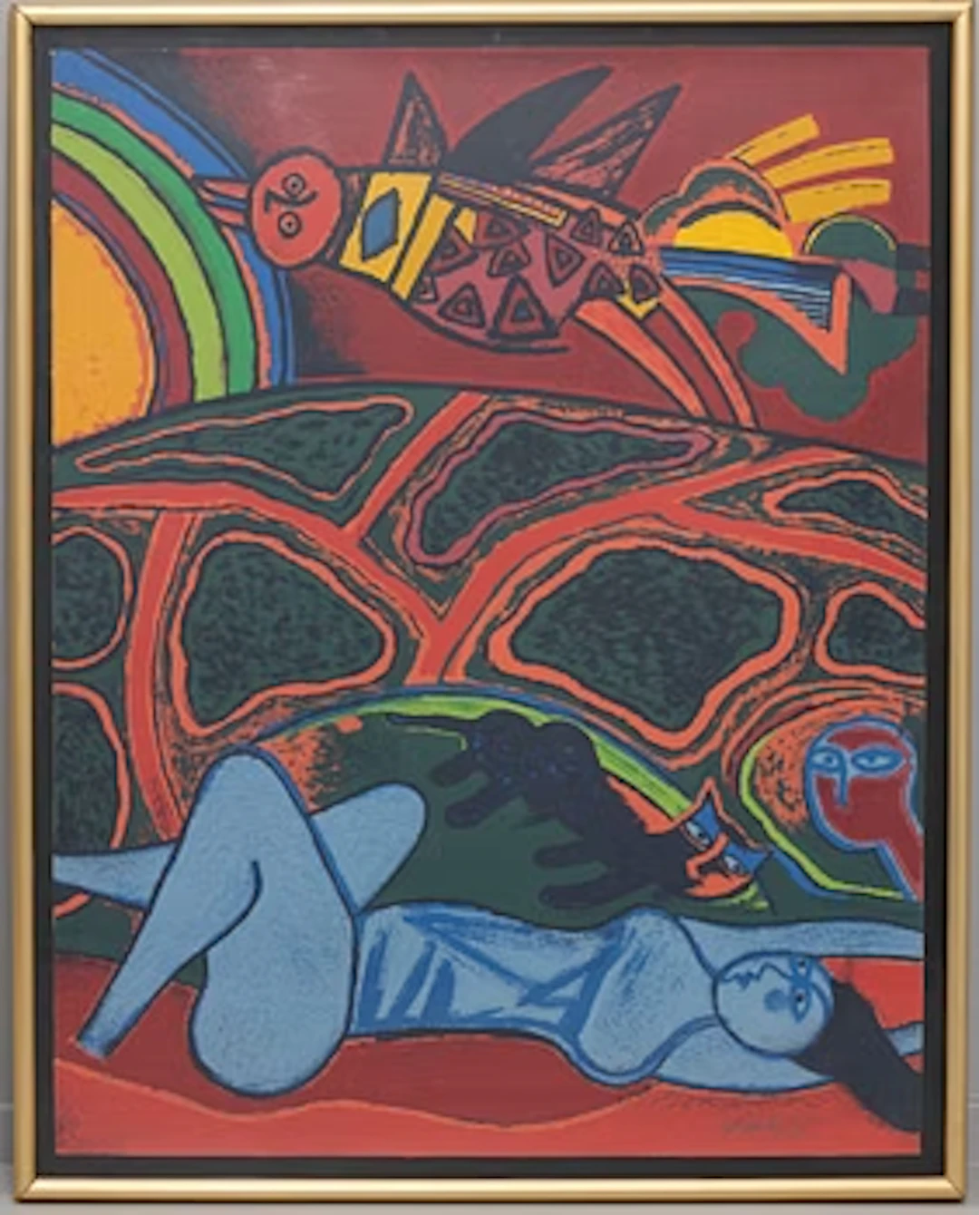 Beverloo Corneille, "Grande terre à l’arc-en-ciel".