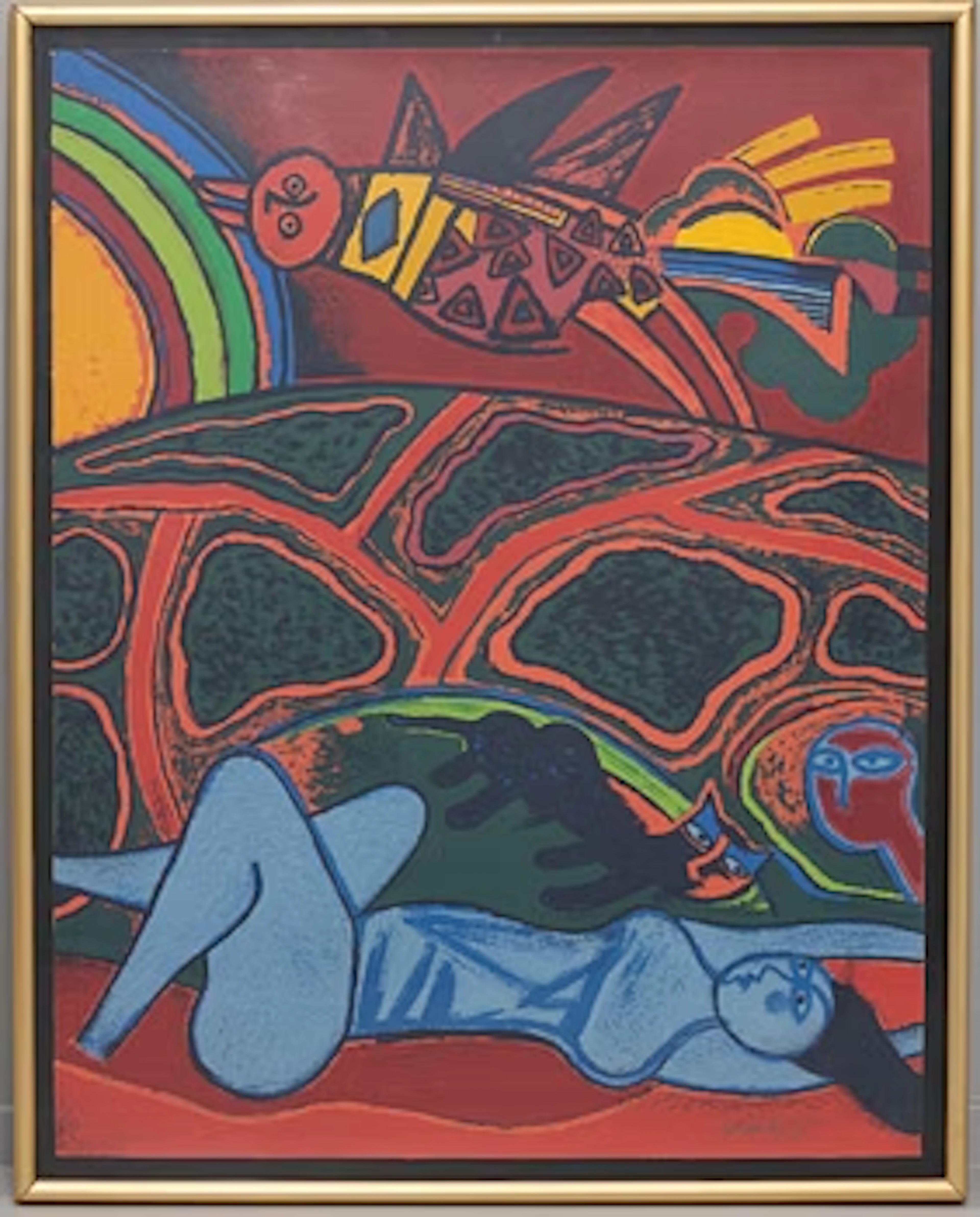 Beverloo Corneille, "Grande terre à l’arc-en-ciel".
