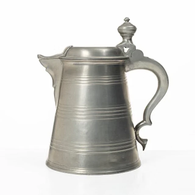Measuring vessel, jug by Lars Lövgren, Uppsala, 1857.