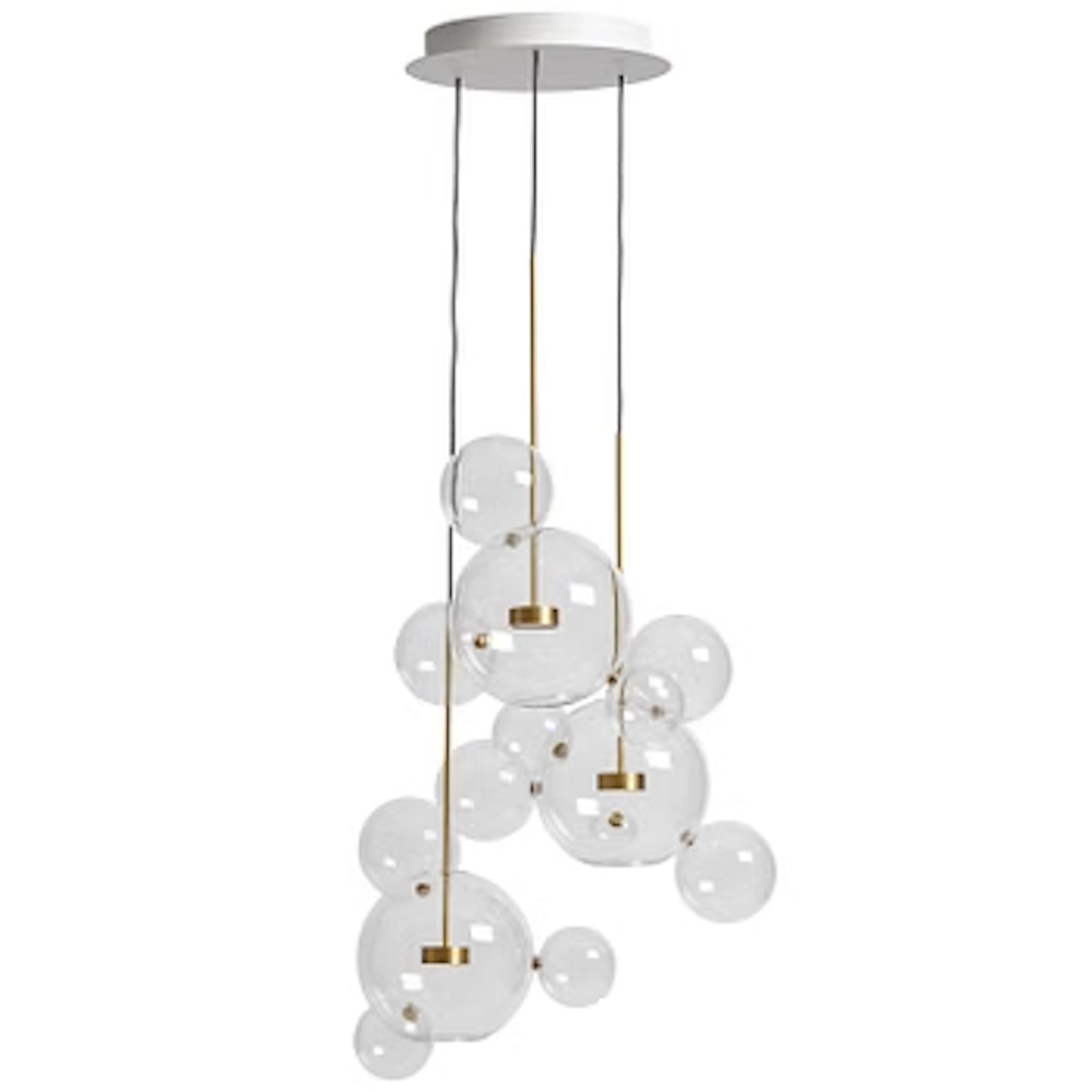 Giopato & Coombes, a "Bolle 14" ceiling lamp, Italy, post 2015.