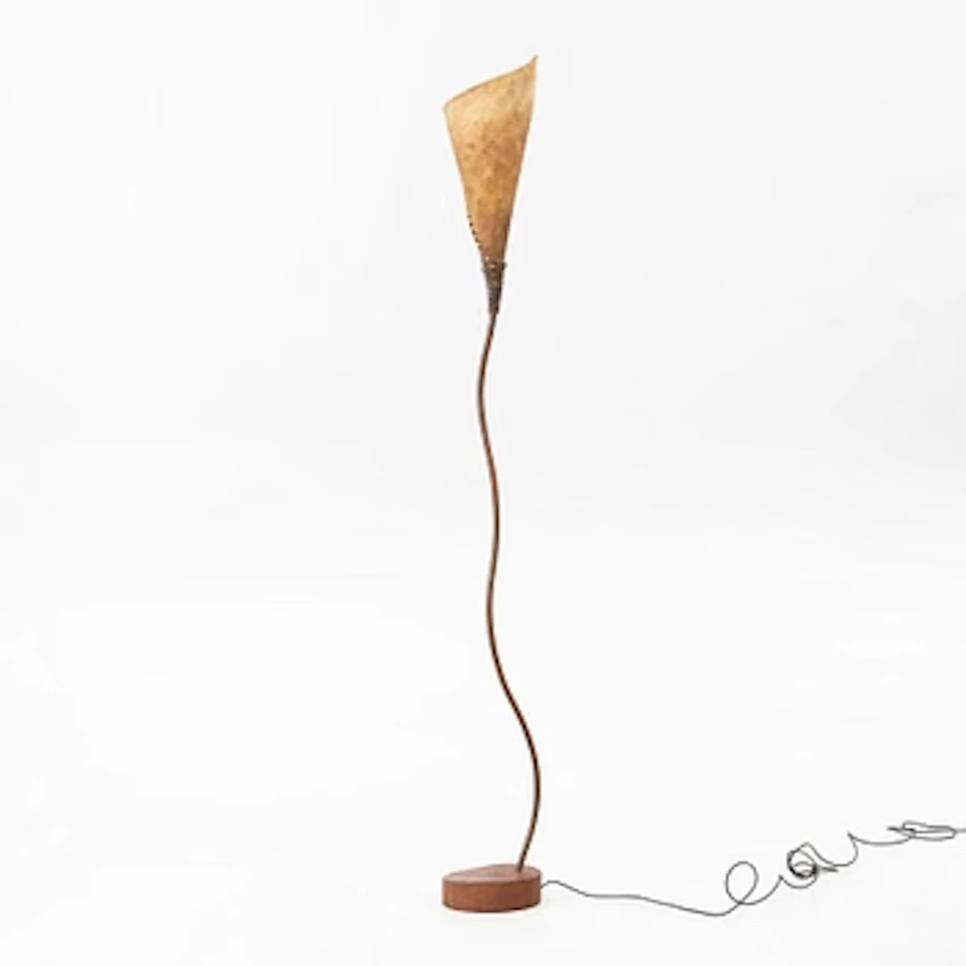 Contemporary floor lamp.
