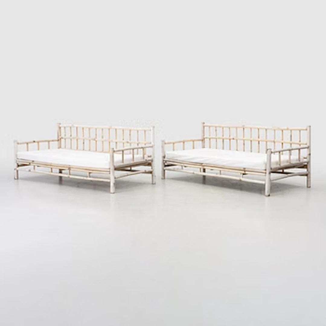Tine K, sofas, a pair, contemporary.