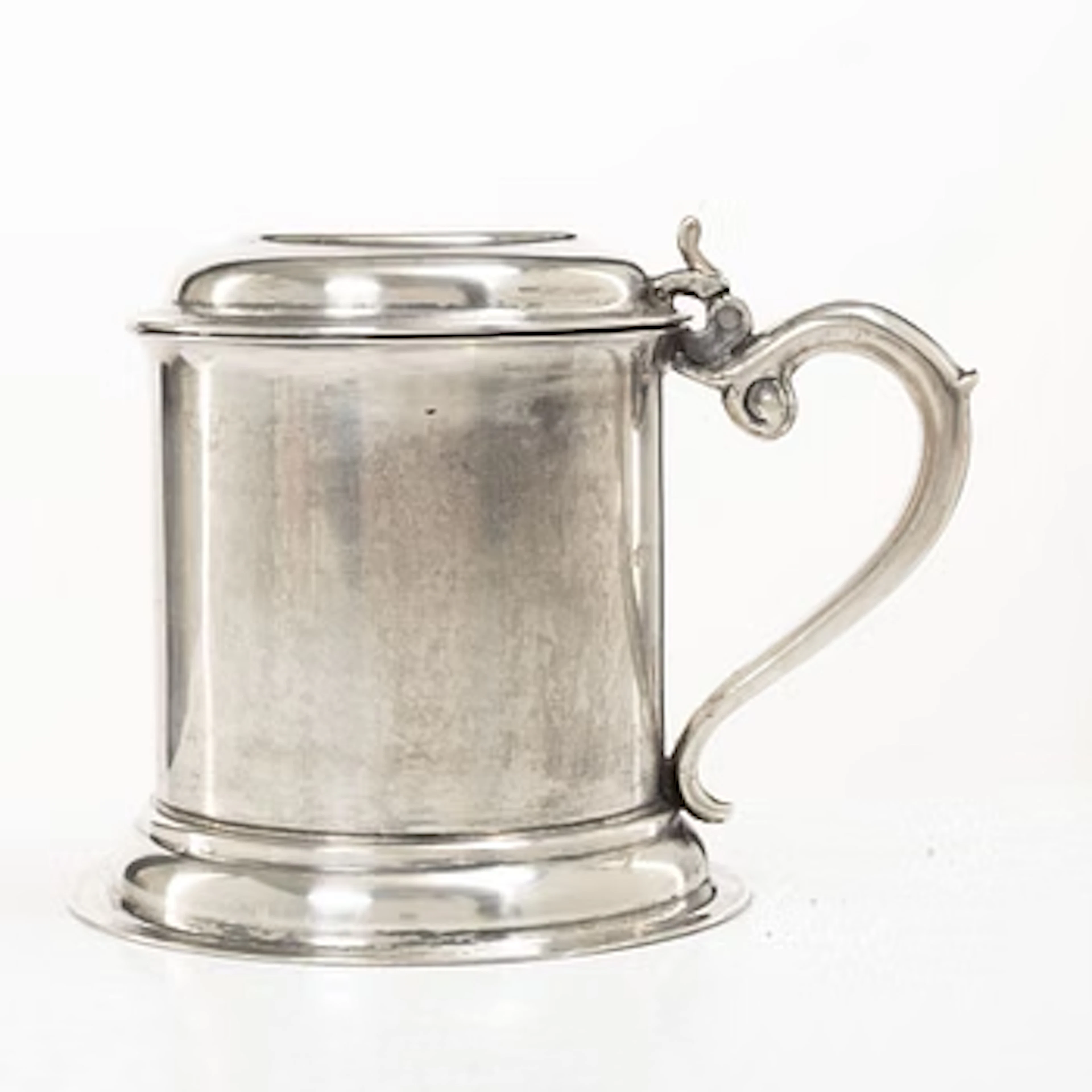 A Mexican sterling silver tankard, mark of Juventino Lopez Reyes