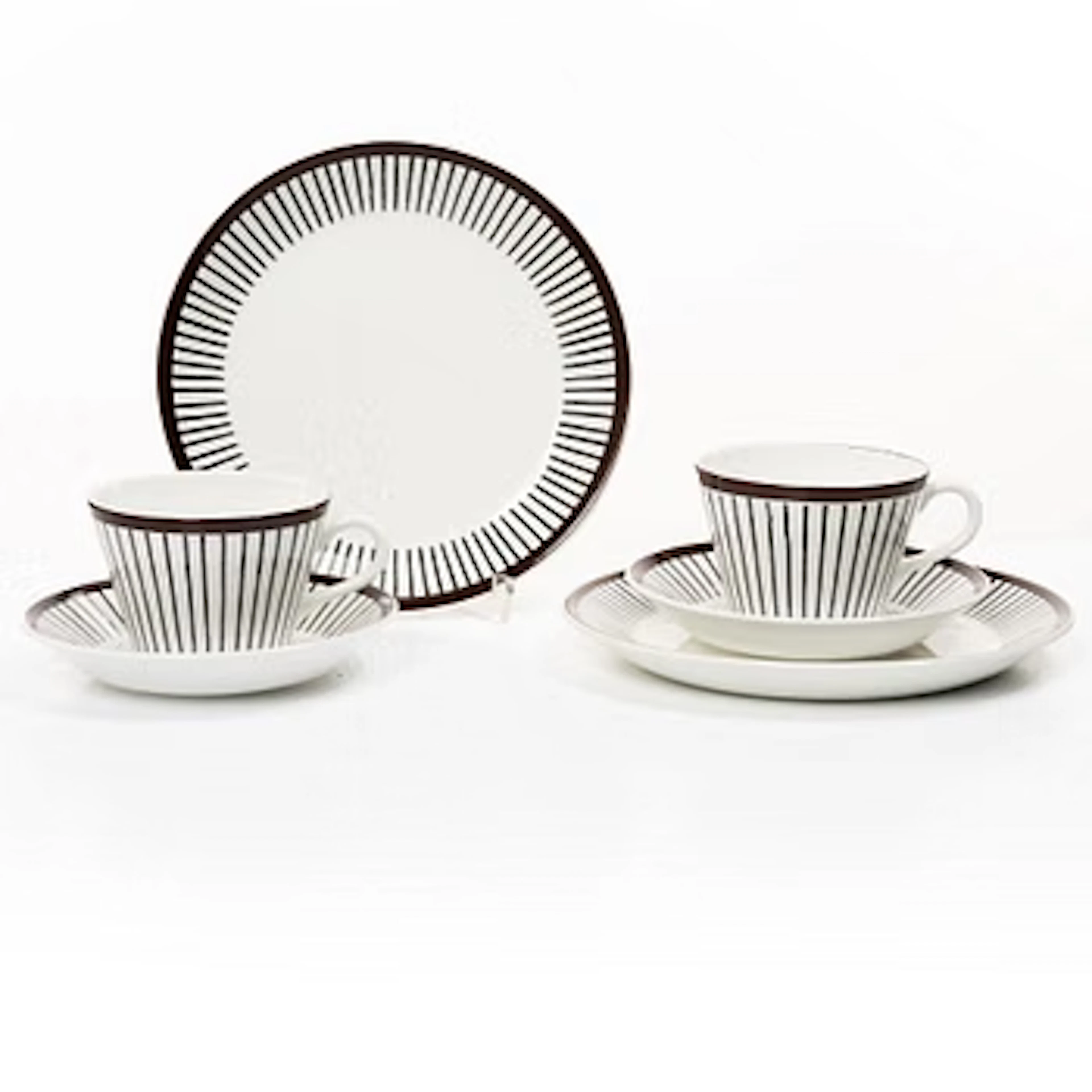 Stig Lindberg, A 27 piece coffee service, “Spisa Ribb”, Gustavsberg, 1955–74.