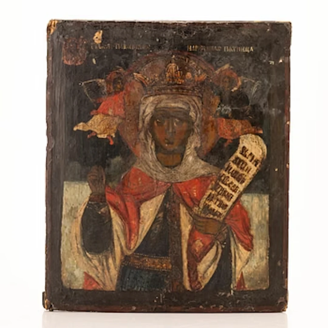 Icon of Paraskeva, Russia, 19th century.