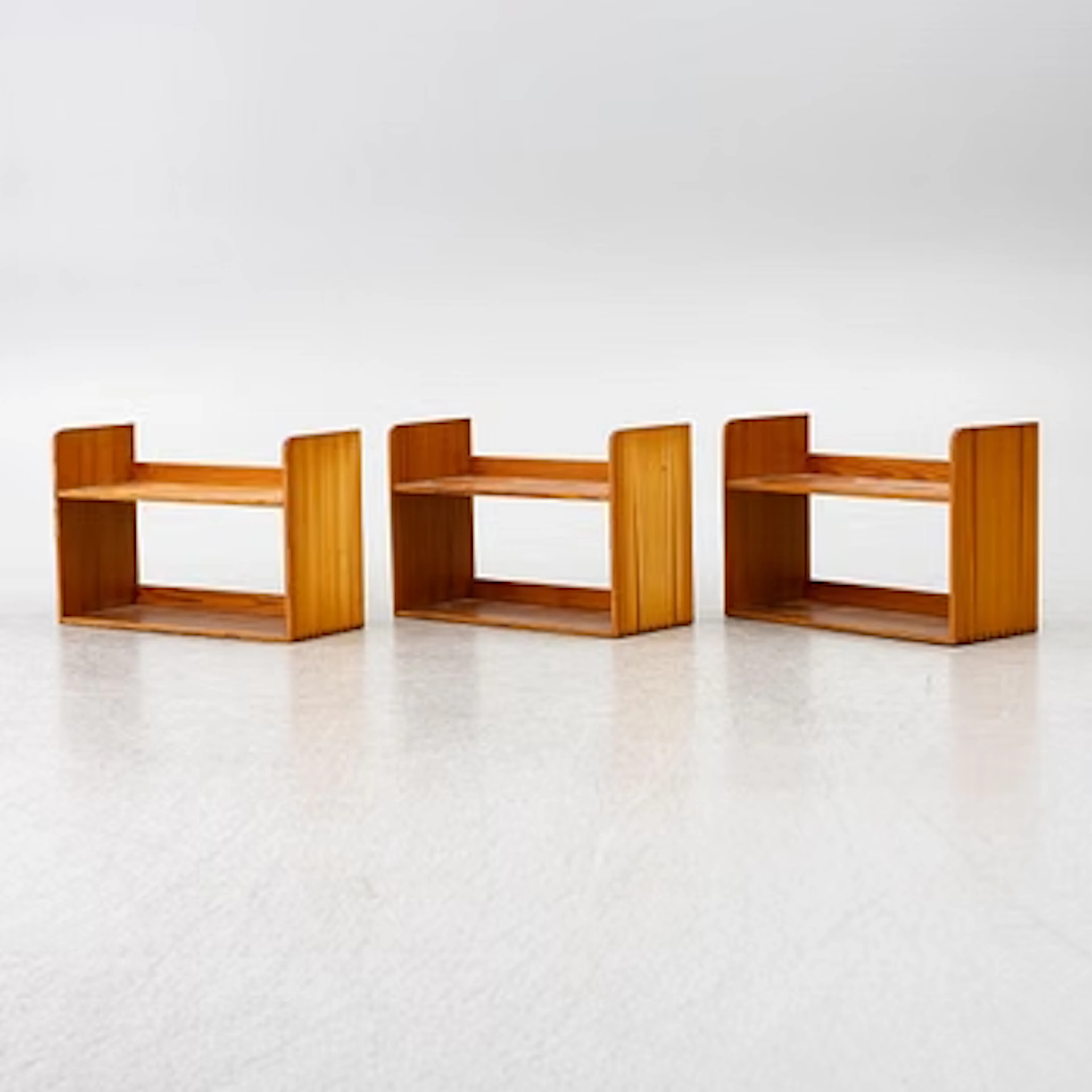 Børge Mogensen, Wall-mounted shelves, 3 pieces, probably Karl Andersson
