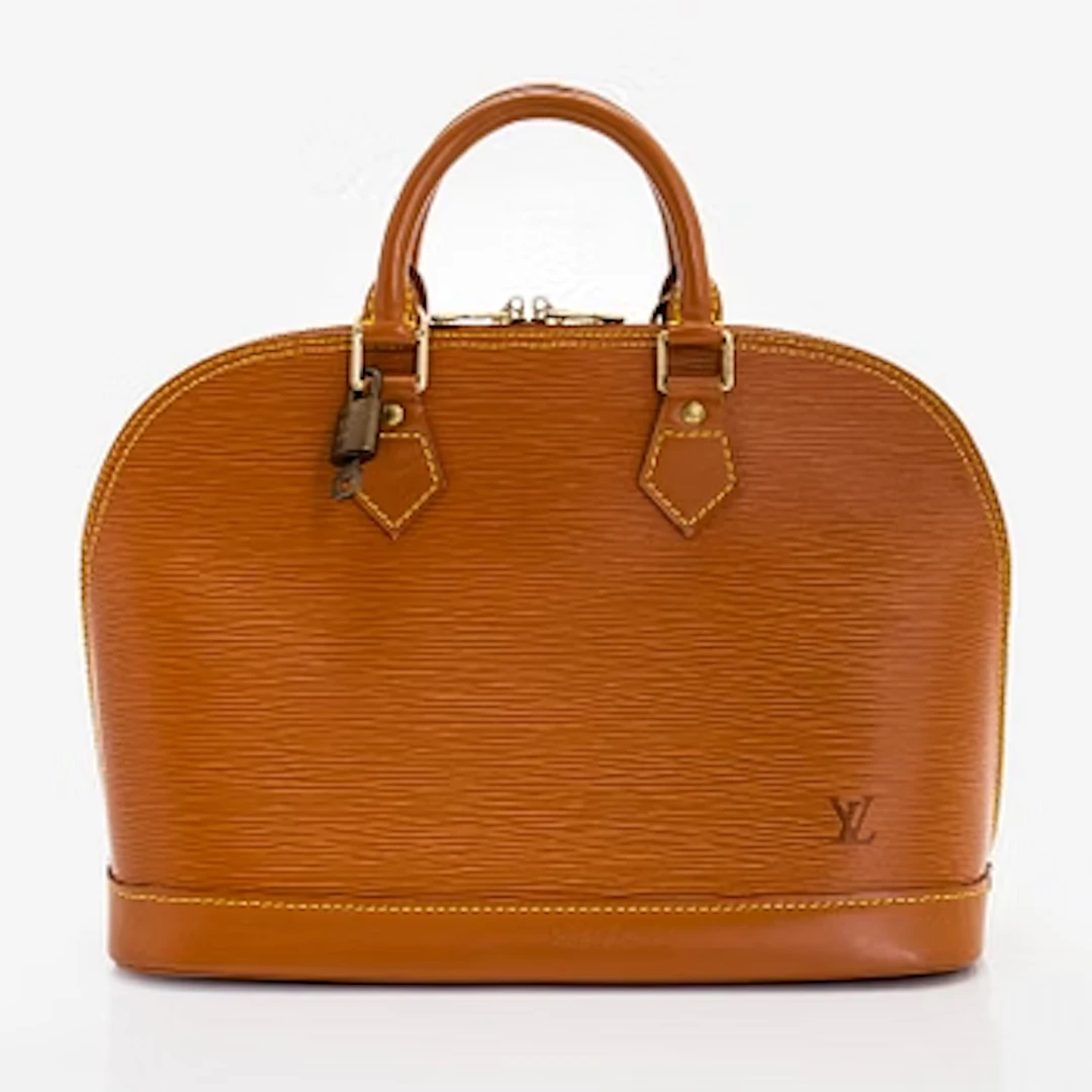 Louis Vuitton, an Epi Leather "Alma" bag.