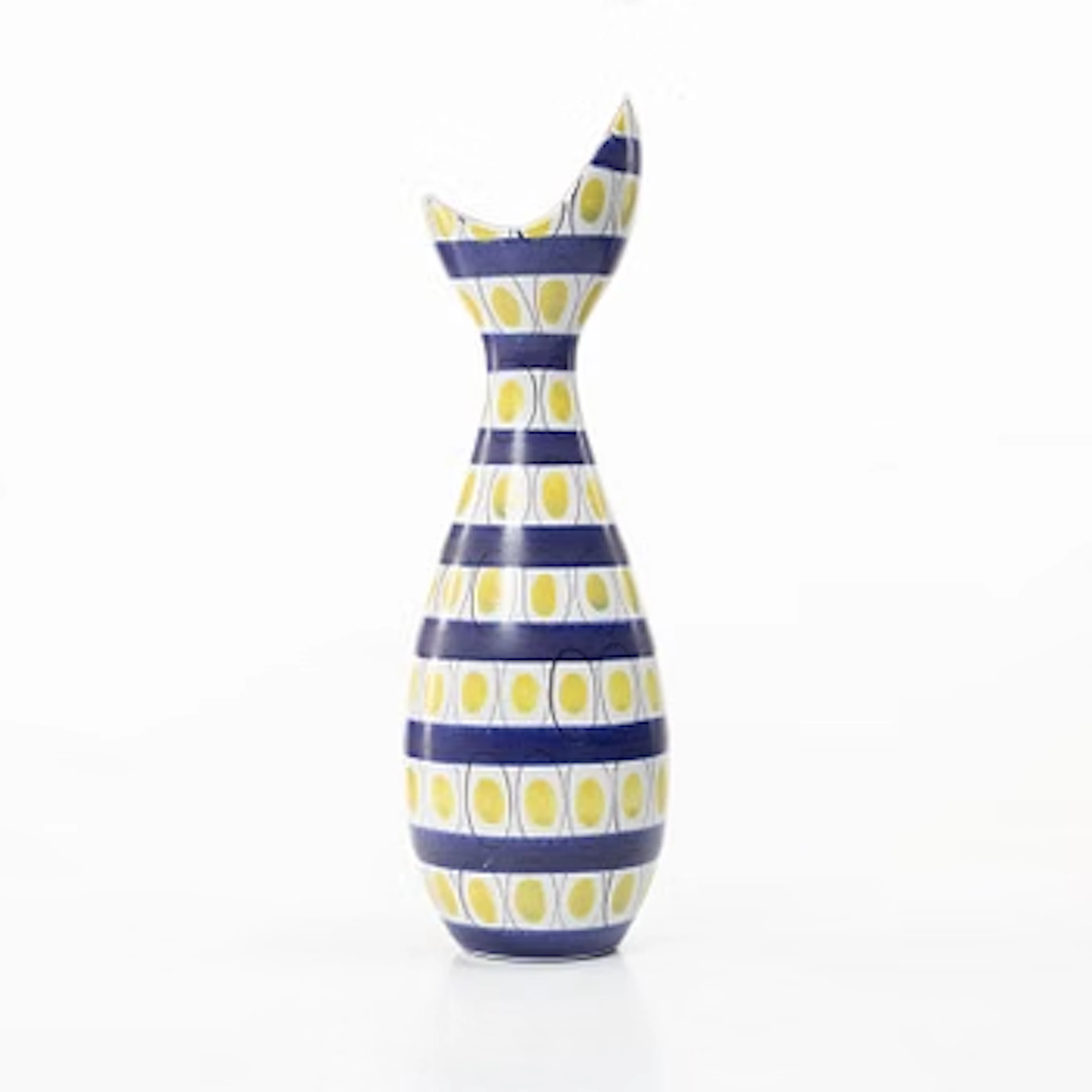 Stig Lindberg, Vase, faience, Gustavsbergs studio.