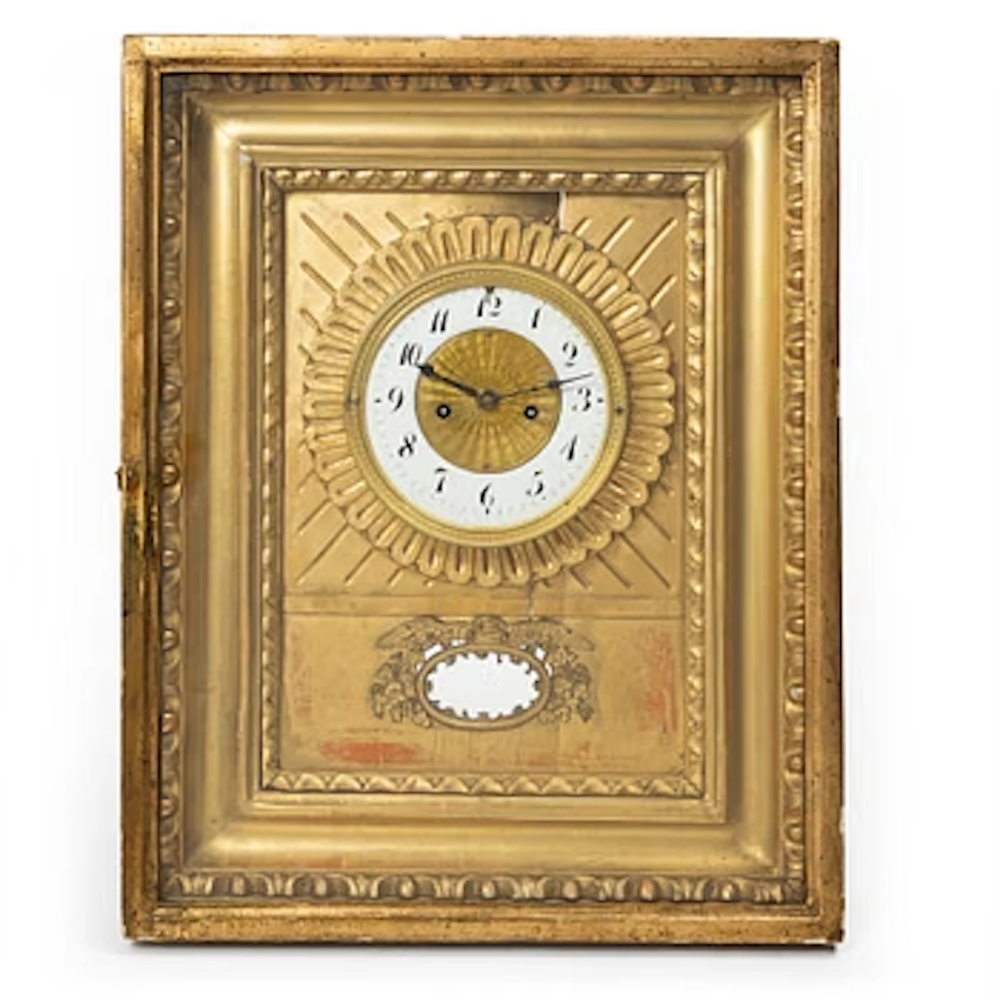 Wall clock, 19th century.