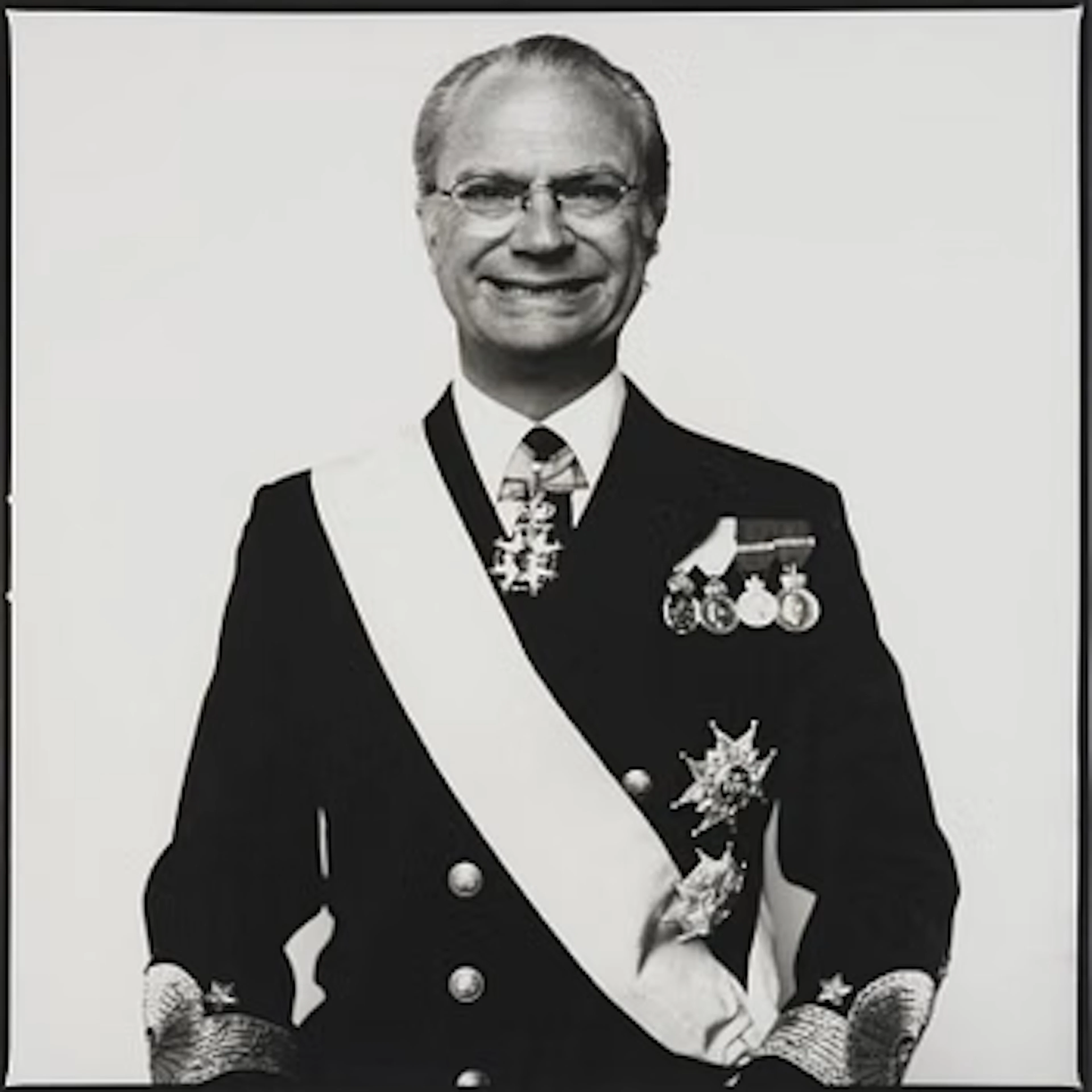 Hans Gedda, "Carl XVI Gustaf", 2010.