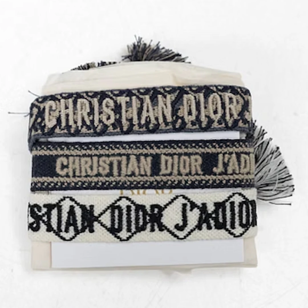 Christian Dior, bracelets, 3 pcs.