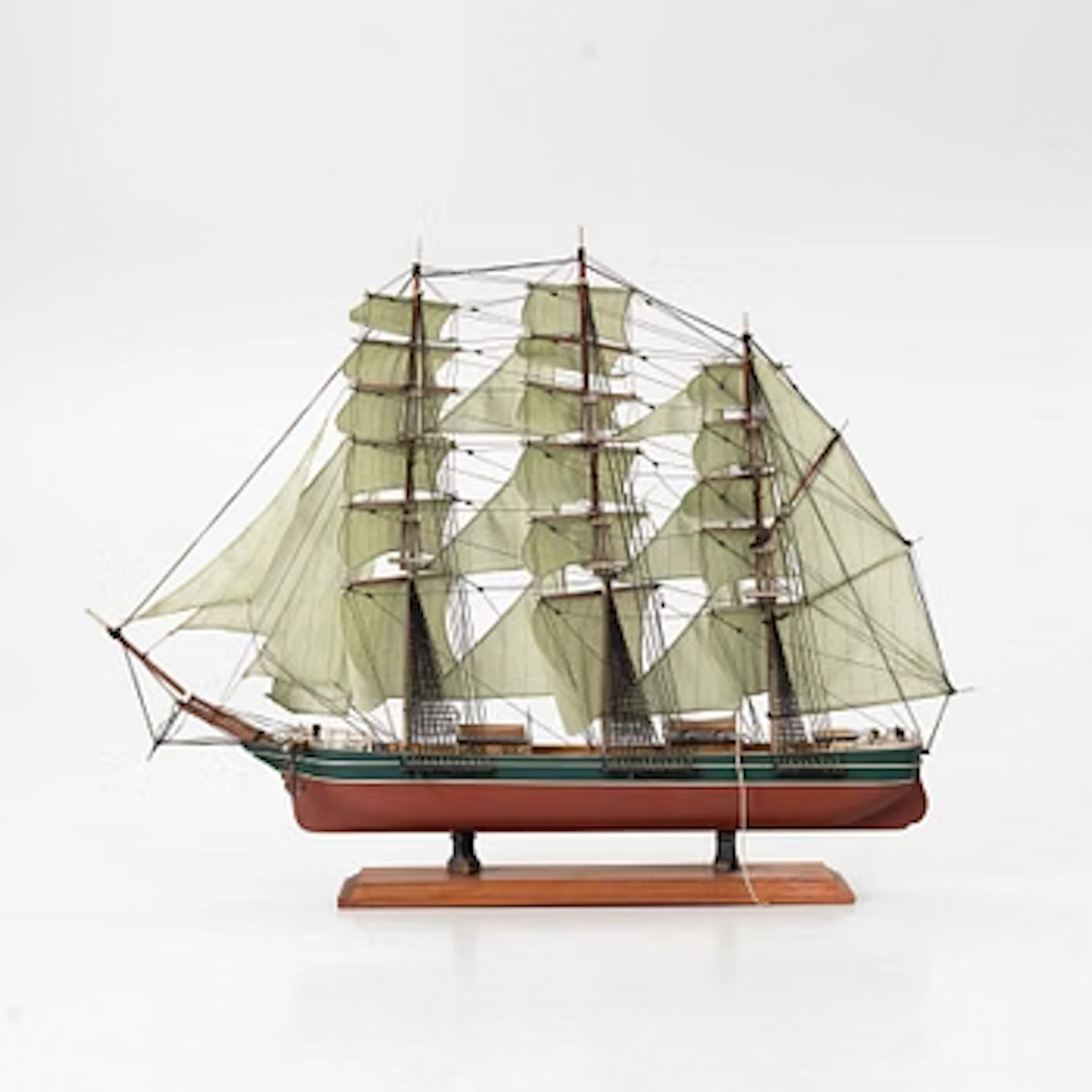 Ship model. 20th century.