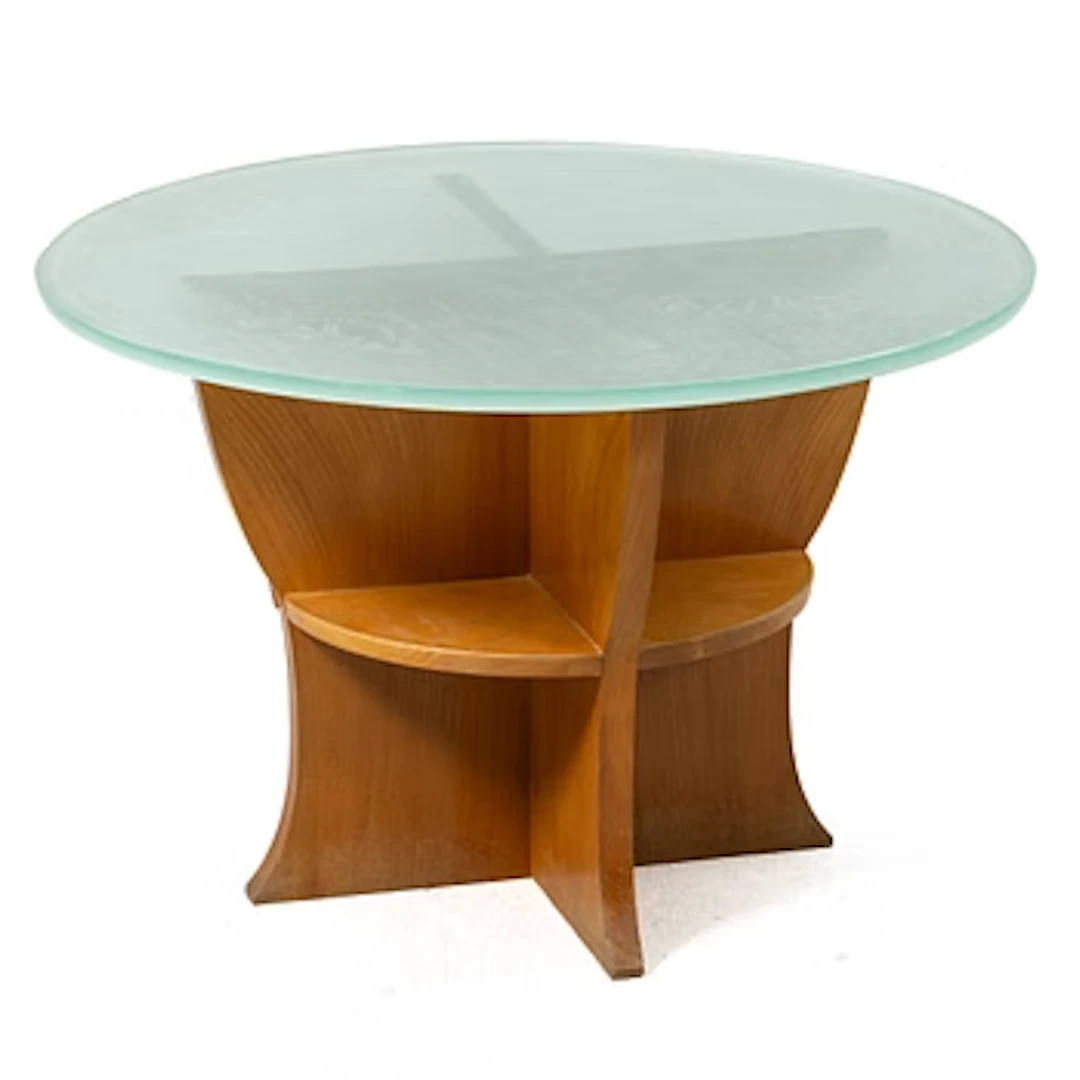 Coffee table, Swedish Modern, 1940s.