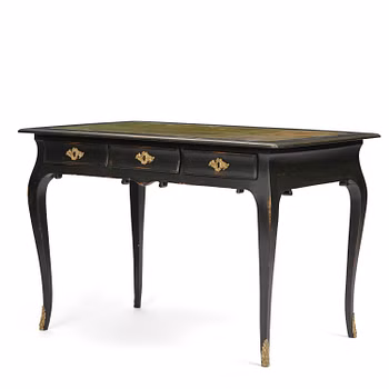 A Swedish rococo writings desk in the manner of C. Linning, Stockholm,l