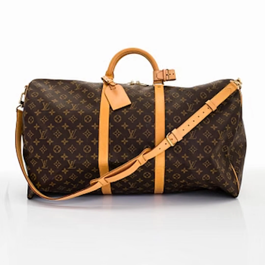 Louis Vuitton, a Monogram Canvas "Keepall 60 Bandoulière" weekend bag.