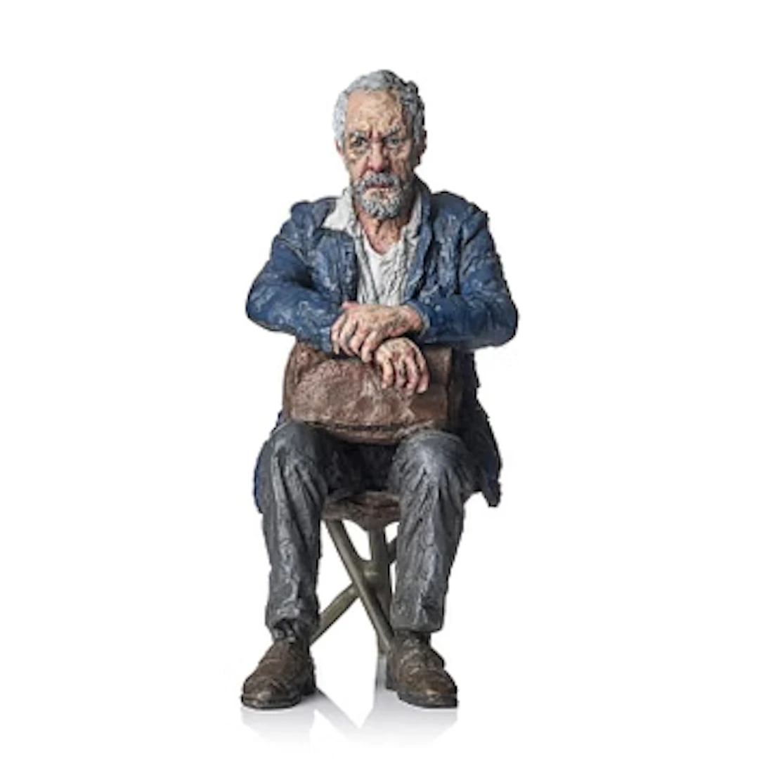 Sean Henry, "Maquette for Seated Figure".