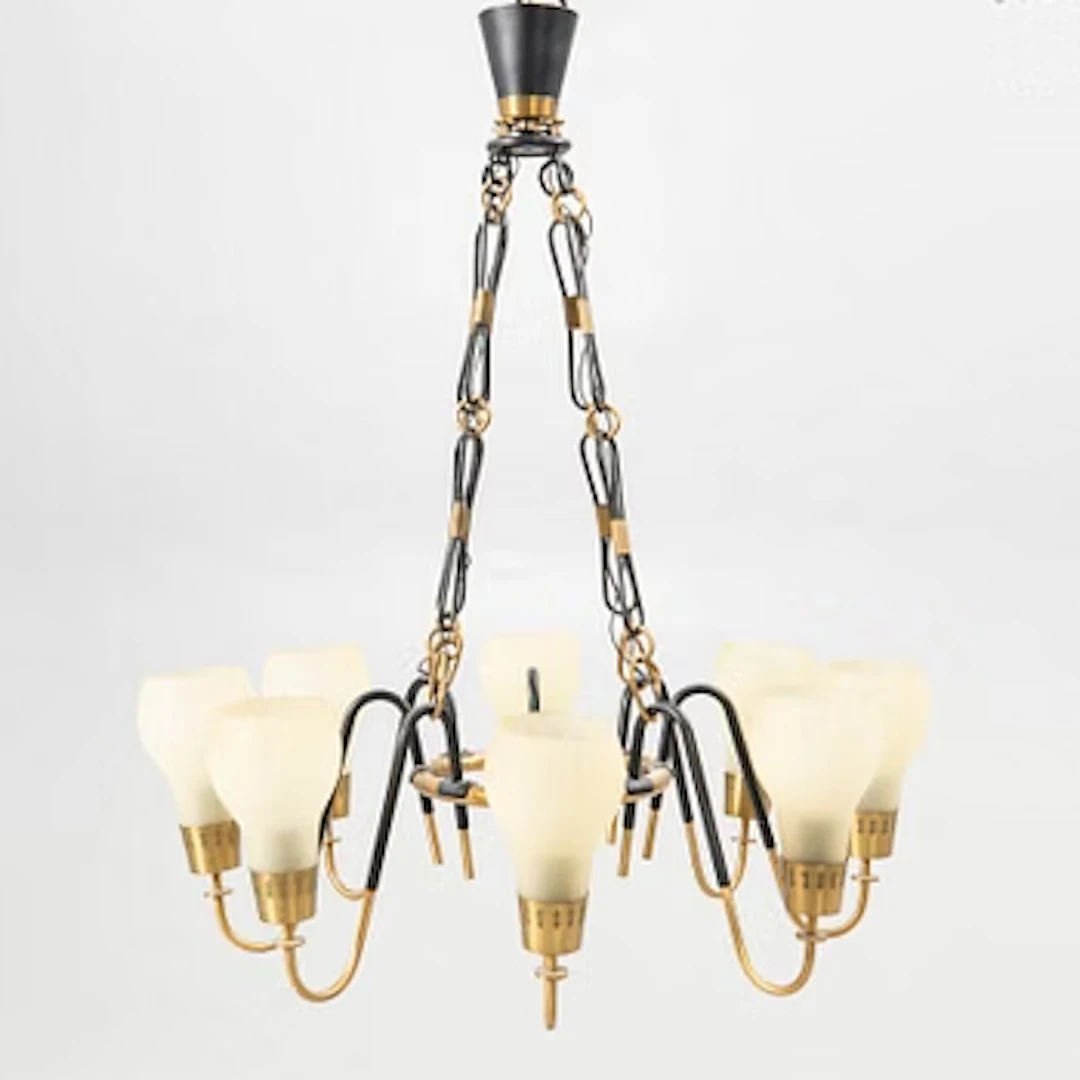 Chandelier, Scandinavian Modern, 1950s/60s.