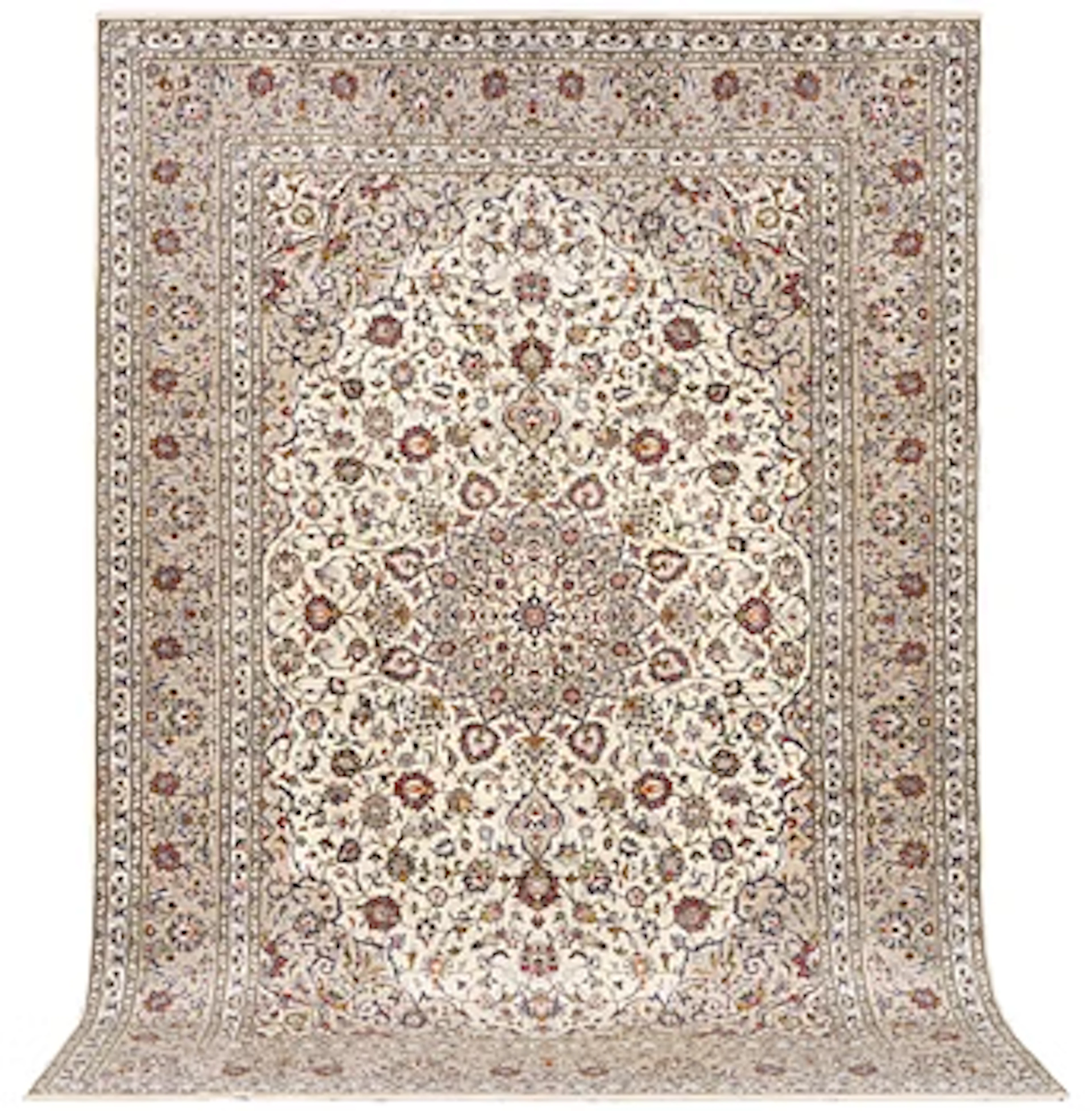 A Keshan carpet, c.. 350 x 250 cm.