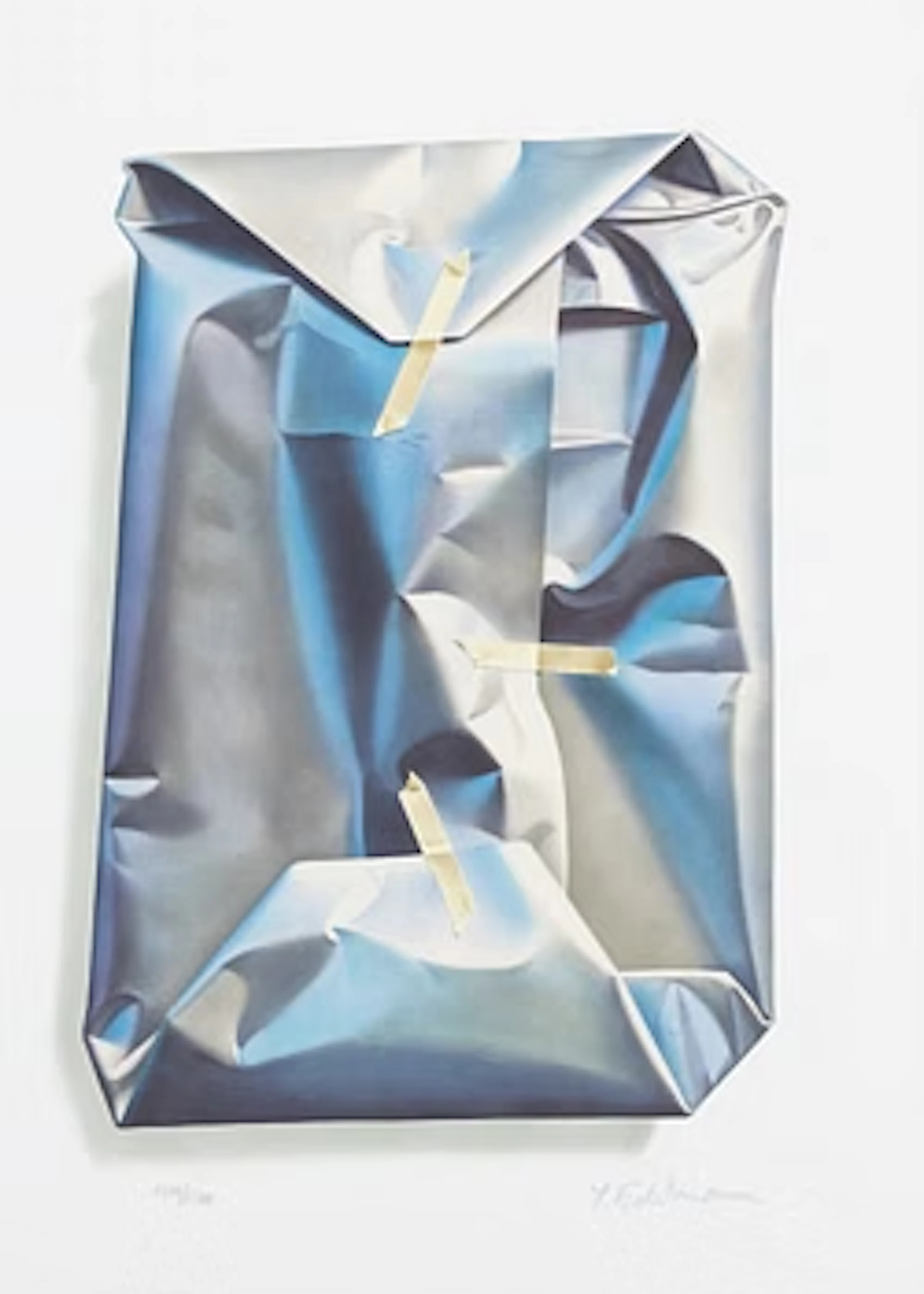 Yrjö Edelmann, "Packed blue and grey heaven".