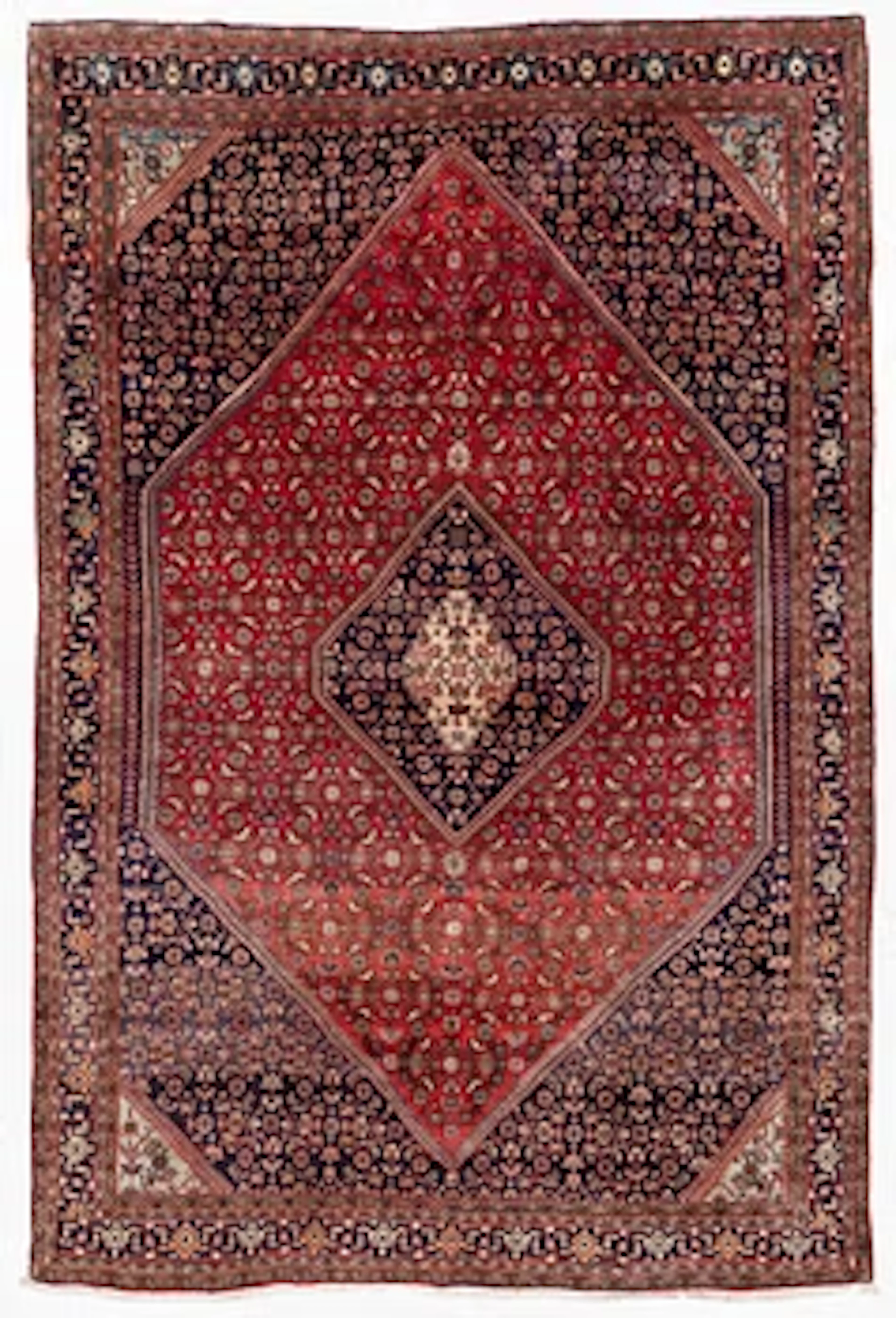 A Bidjar carpet, c. 330 x 220 cm.