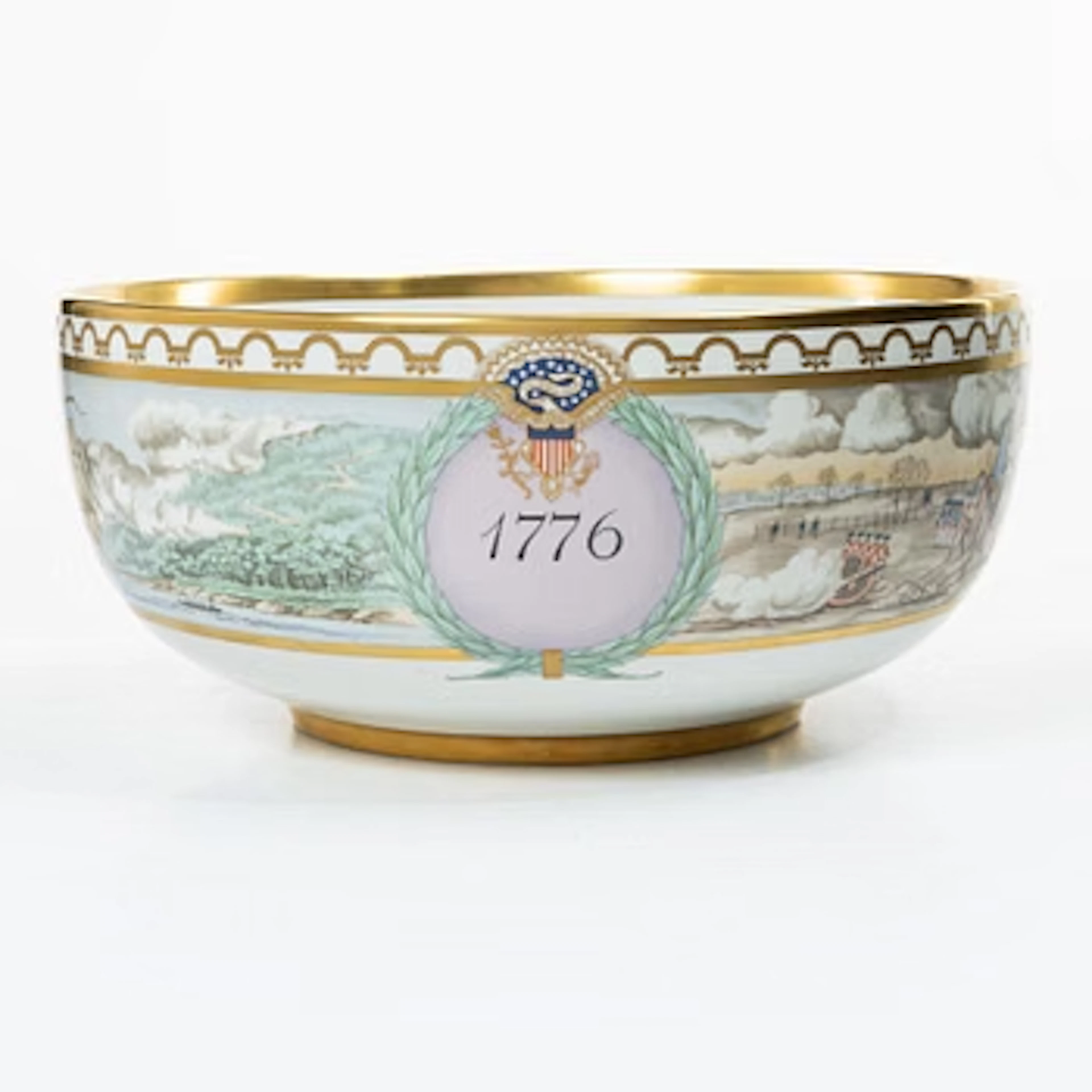 Royal Copenhagen, fire bowl, porcelain, 1975.