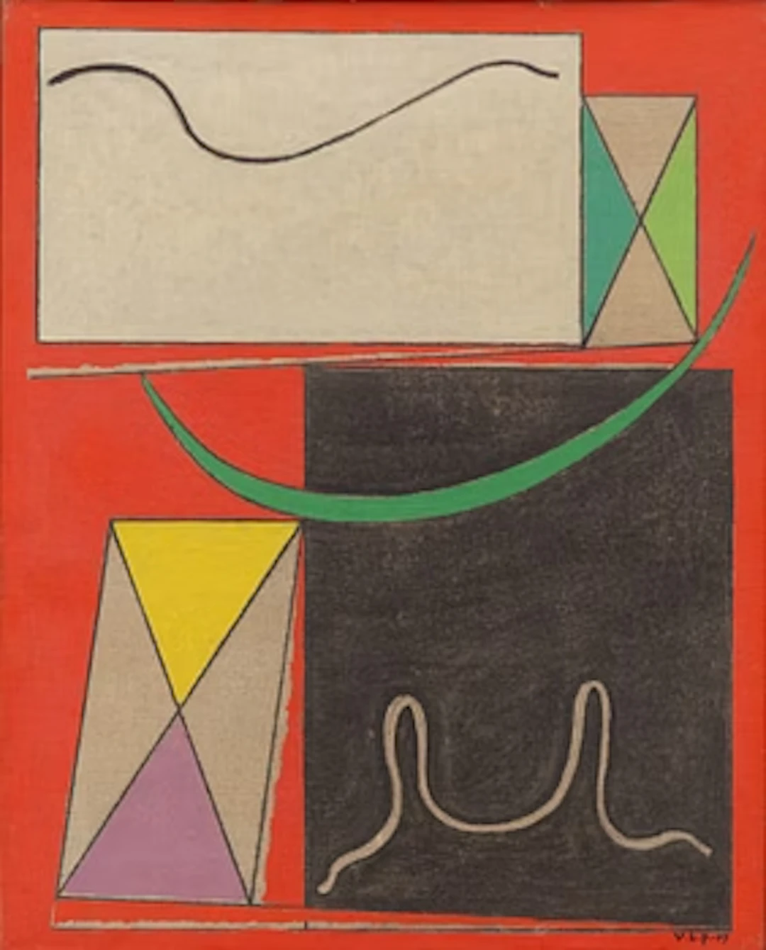Vilhelm Bjerke-Petersen, "Det röda rummet".