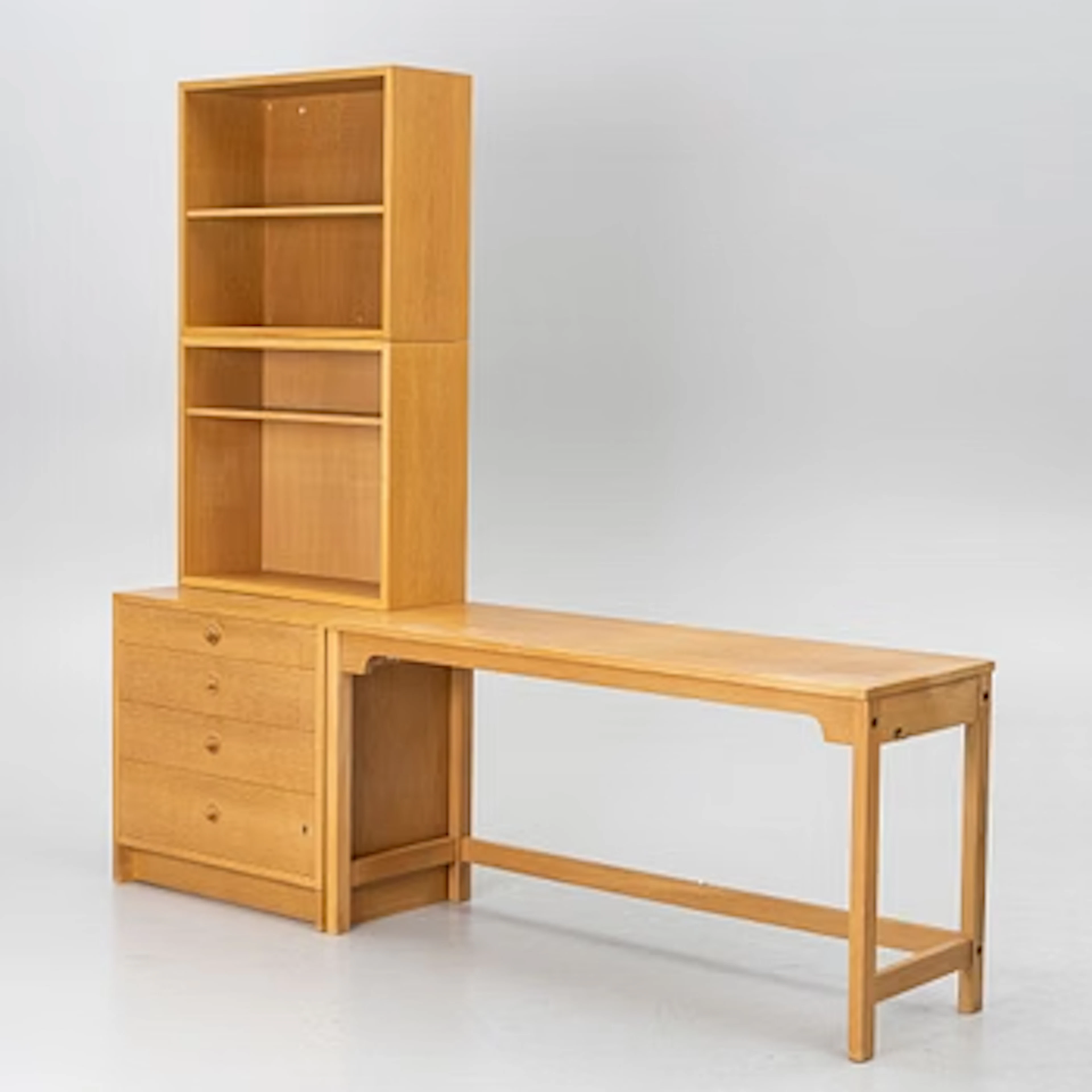 Børge Mogensen, Desk, chest of drawers and two shelves, Karl Andersson