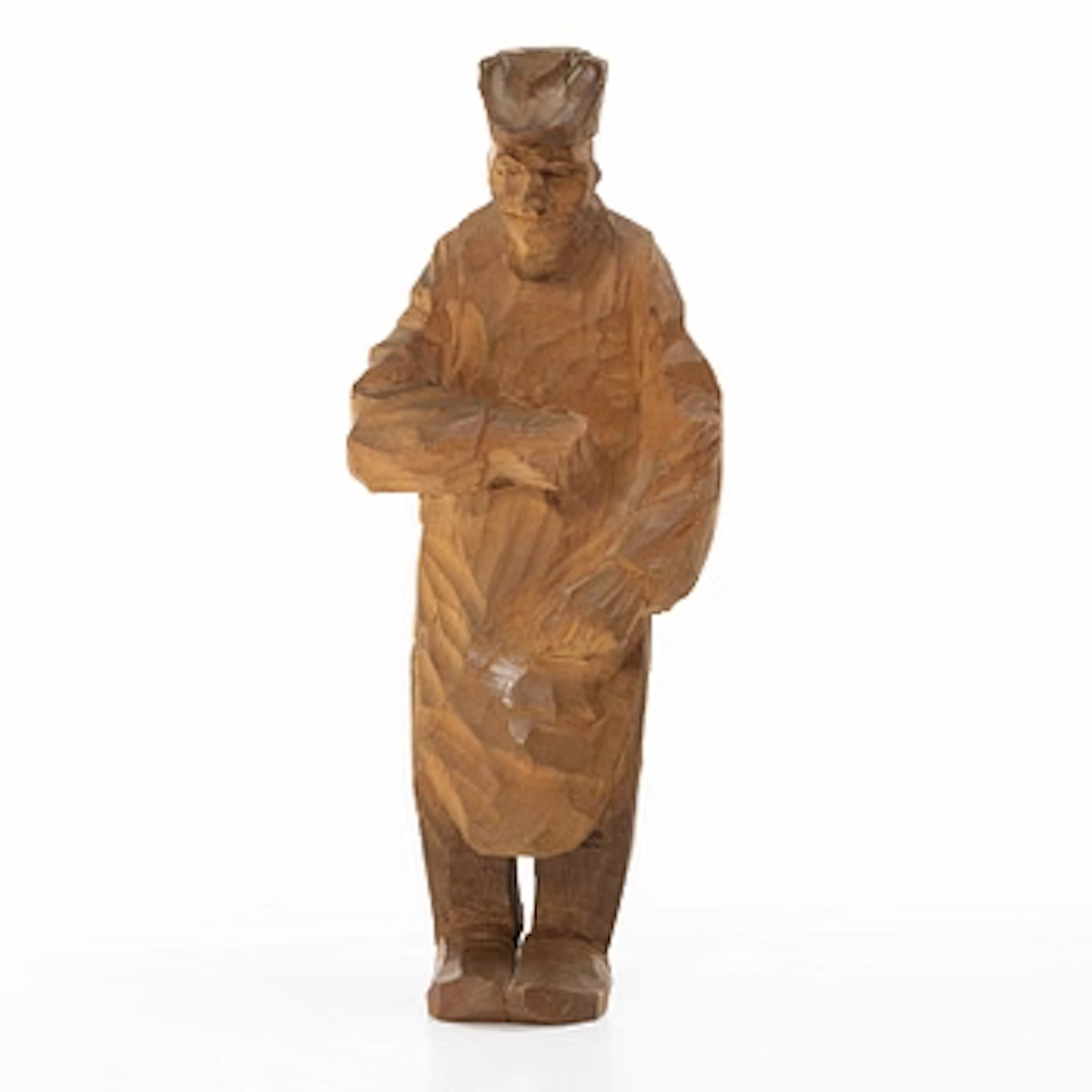 Axel Petersson Döderhultarn, Standing Man (From the Group Auction).