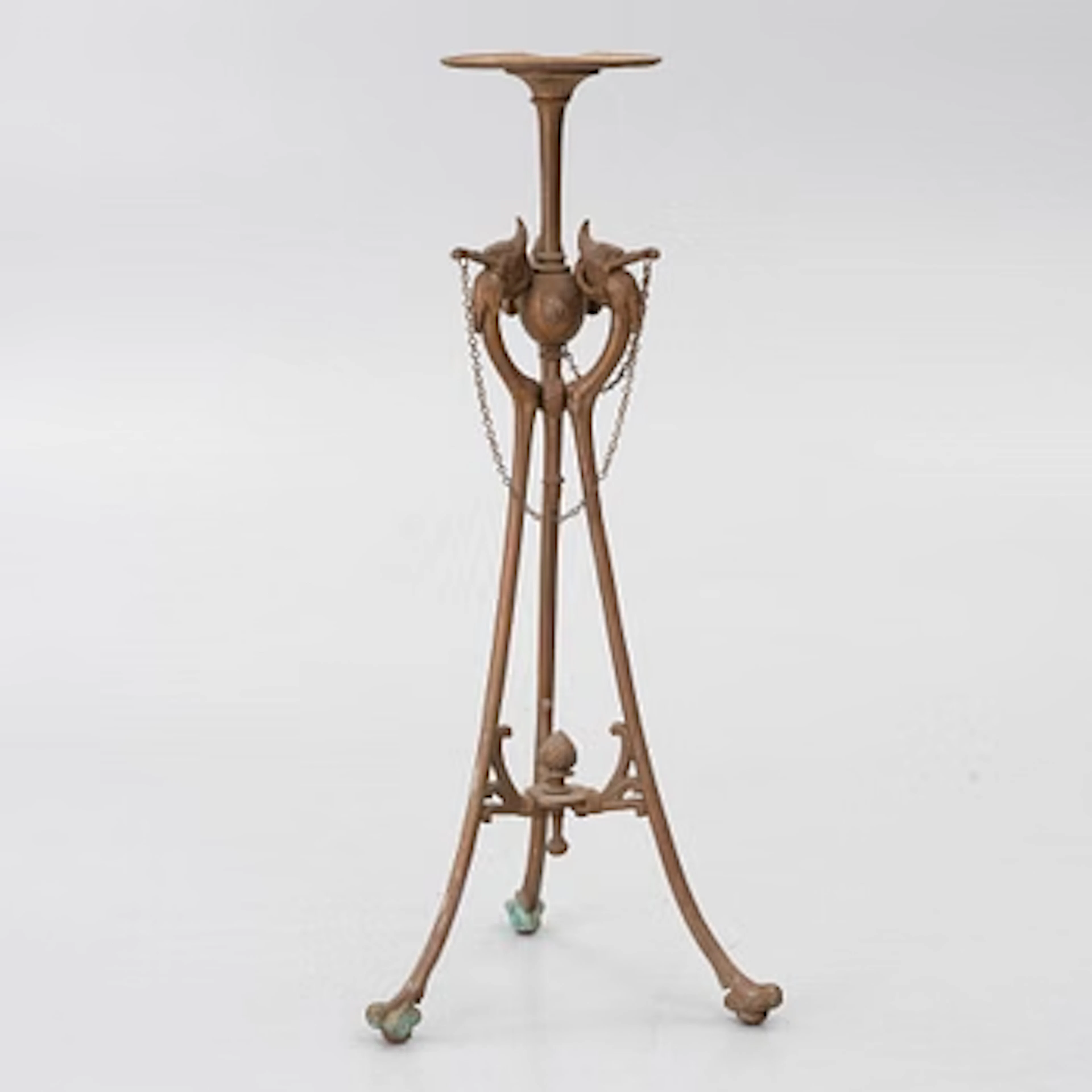 Pedestal, Oscar II period, late 19th century.