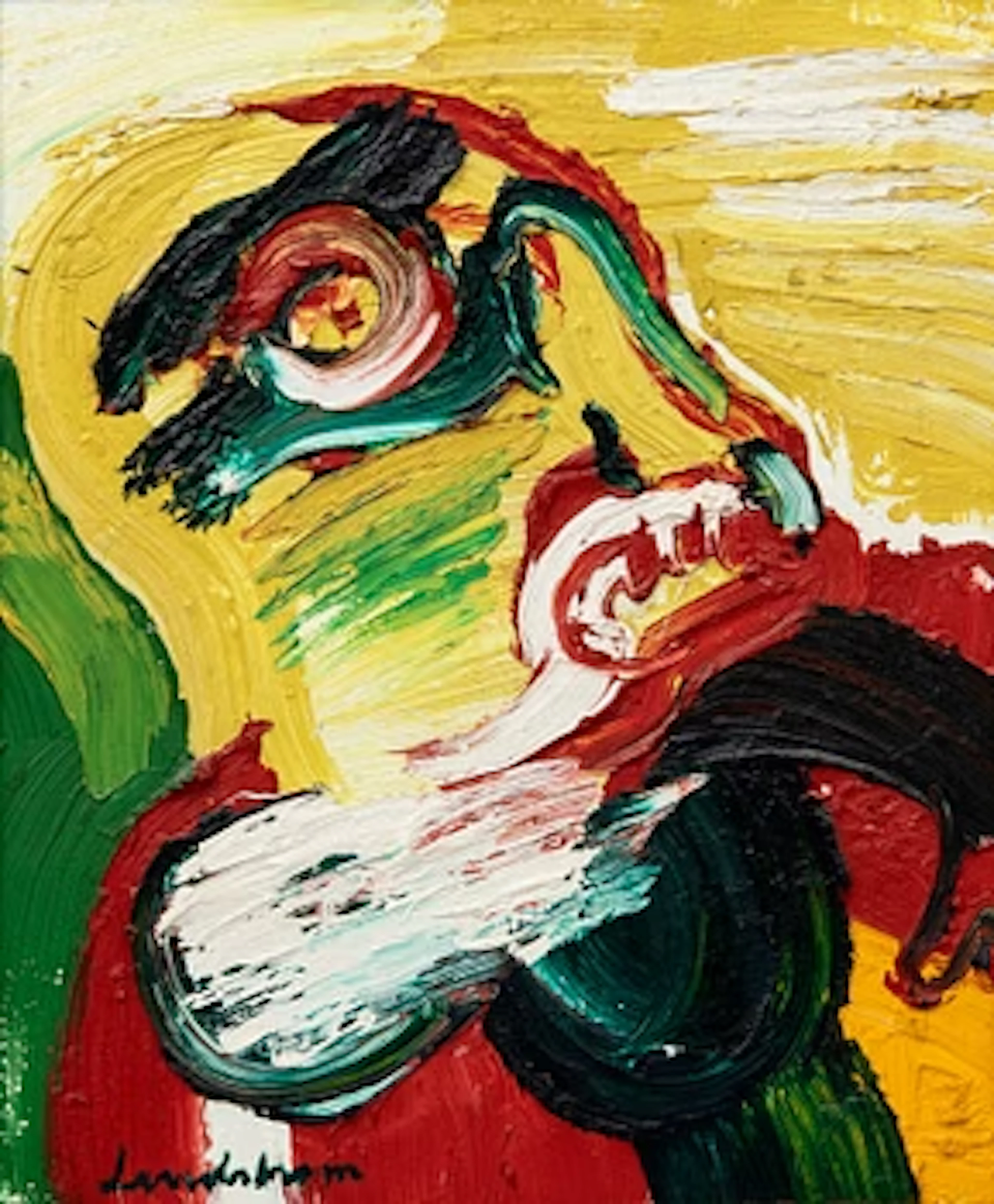 Bengt Lindström, Figurative composition.