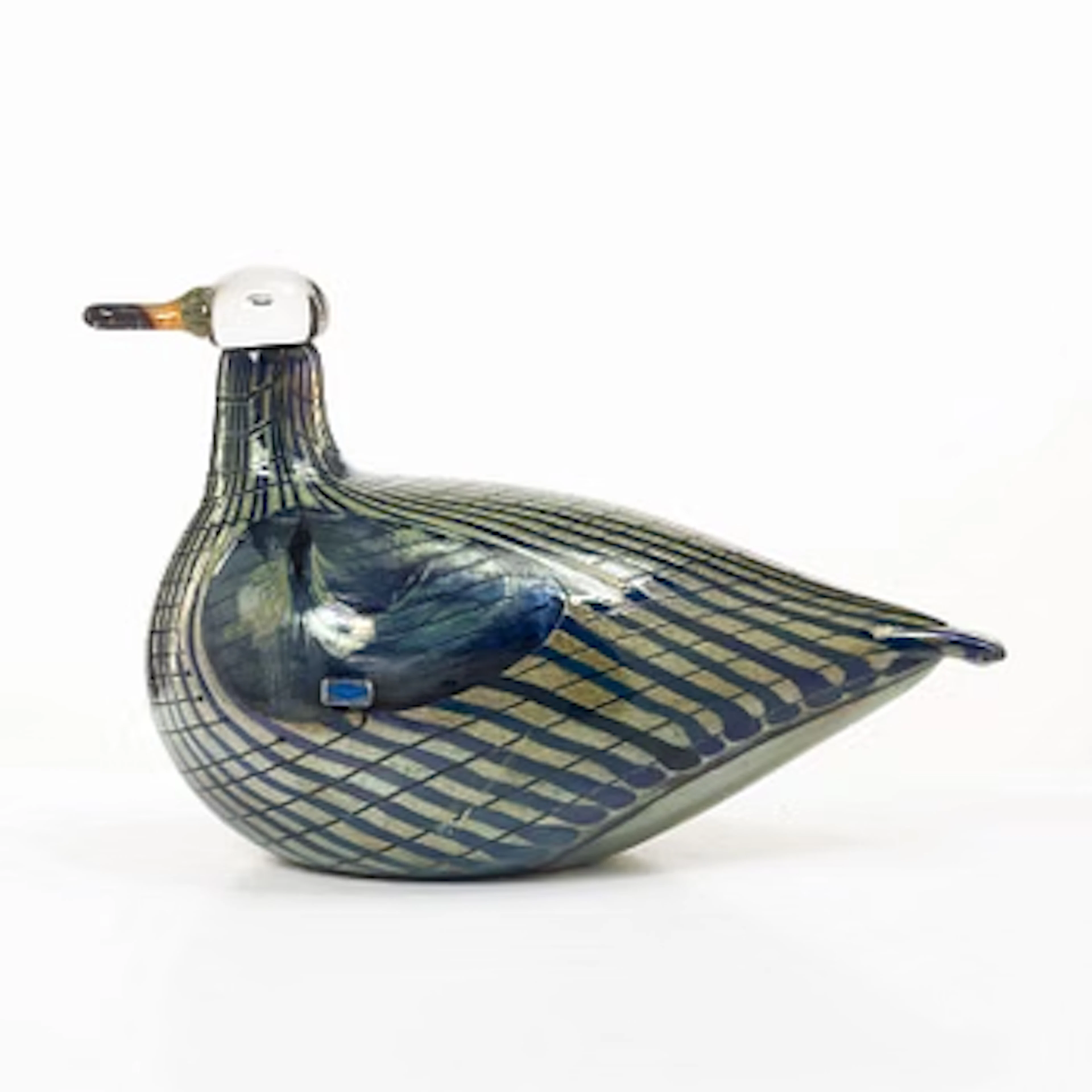 Oiva Toikka, Wild goose male, “Villihanhi Uros”, glass, Nuutajärvi