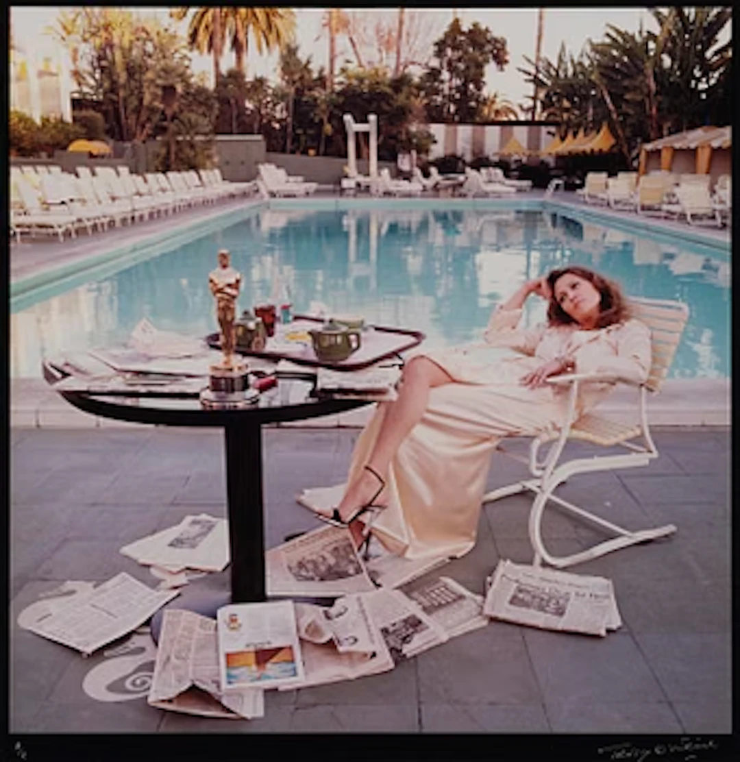 Terry O'Neill, "Faye Dunaway, Hollywood, 1977".