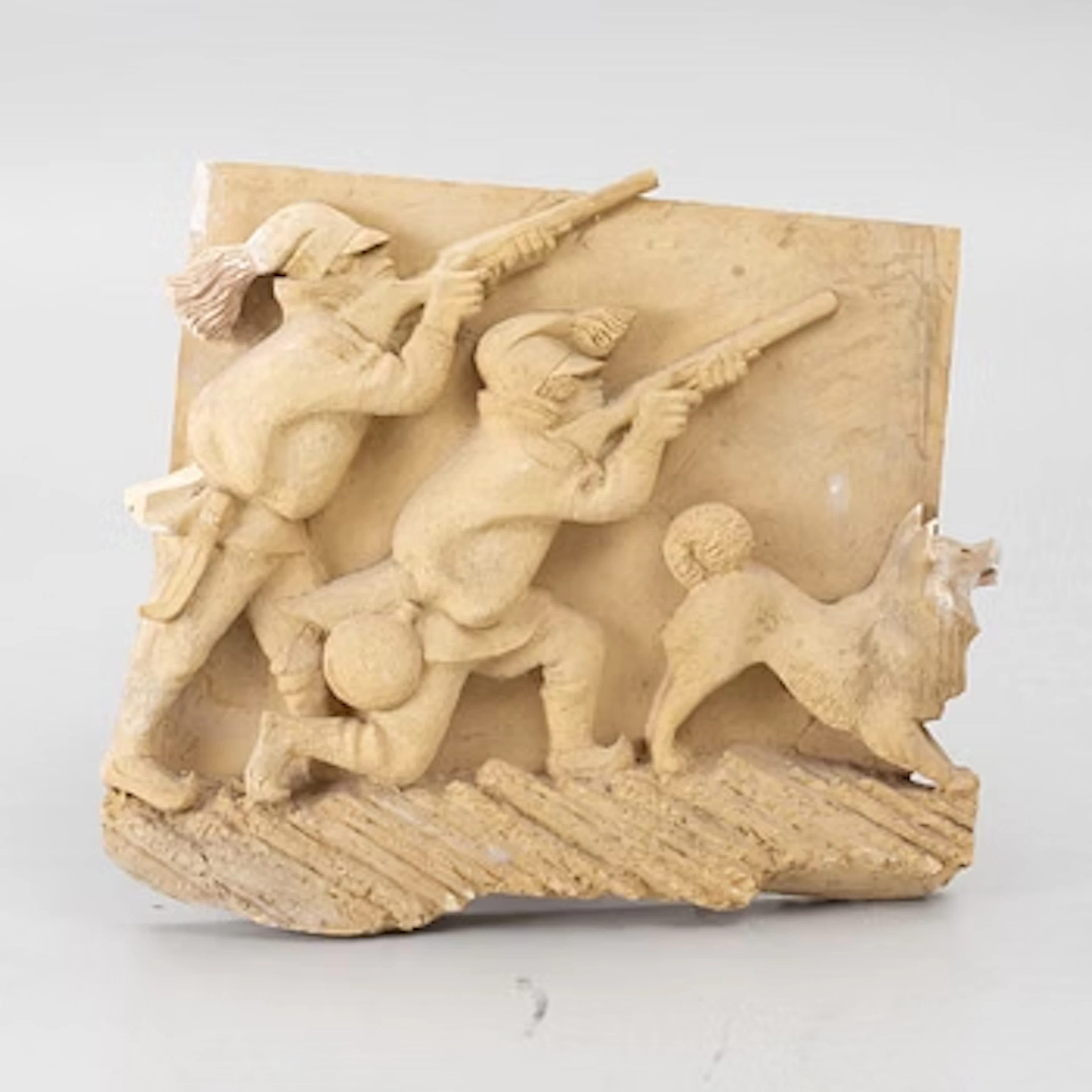 Stig Blomberg, relief, plaster model for M/S Stockholm (1941).