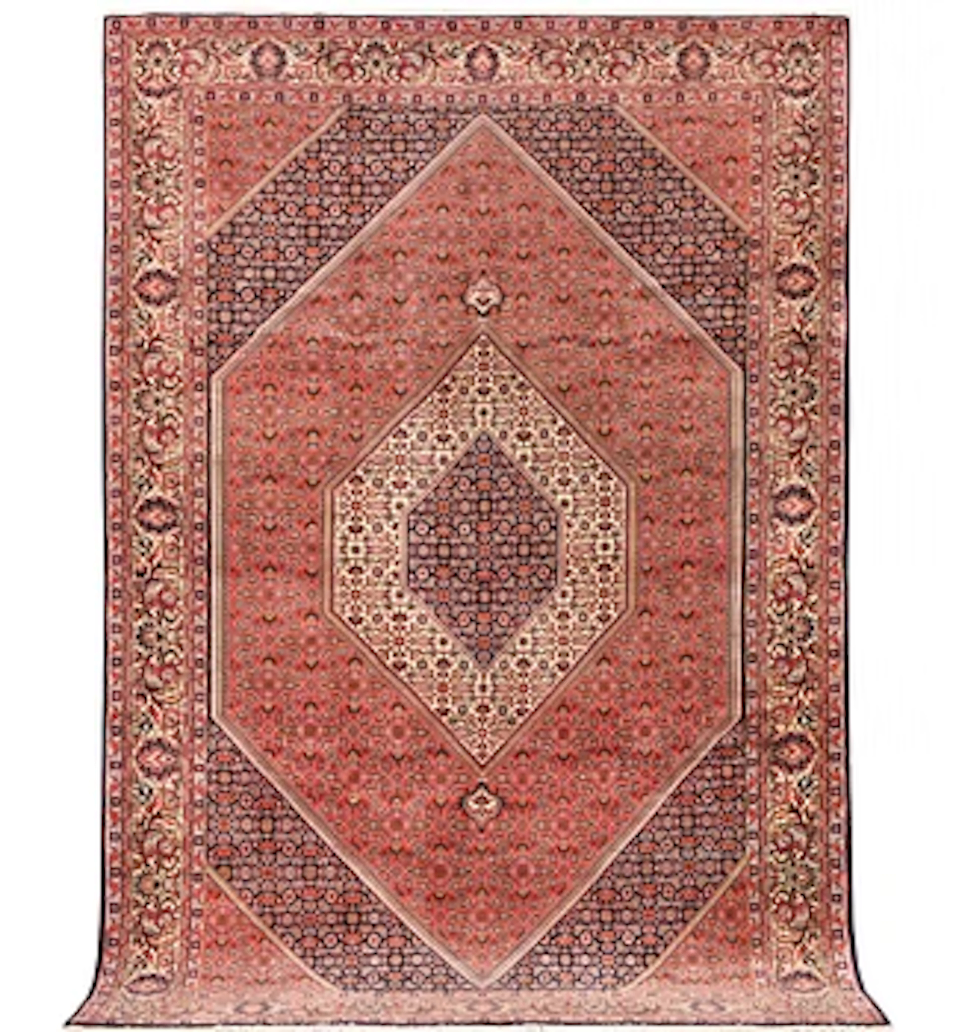A Bidjar Tekab carpet, c. 300 x 203 cm.