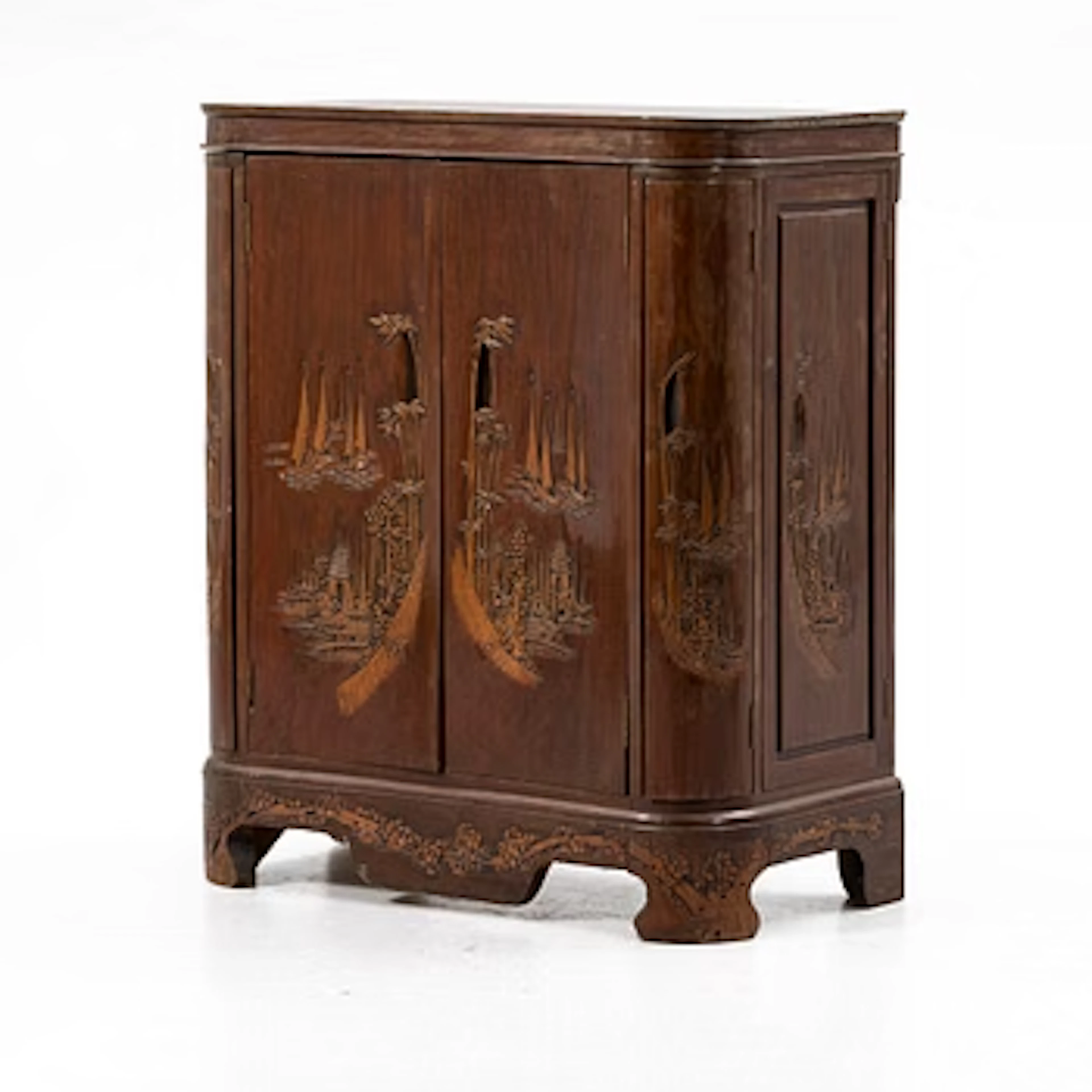 Bar cabinet, JIMMY CHOY & CO, Hong Kong, 20th century.