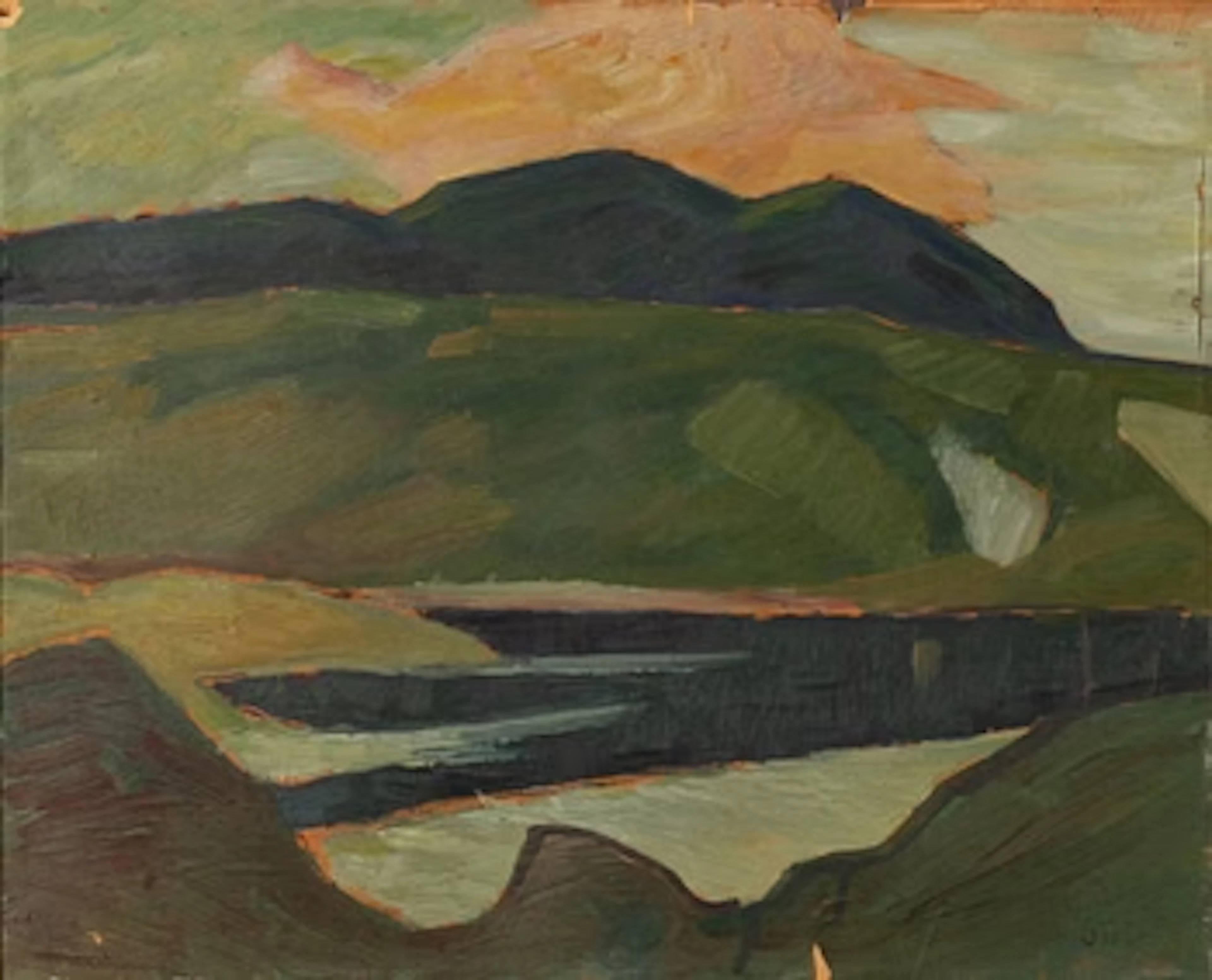 Helmer Osslund, “Summer Evening”.