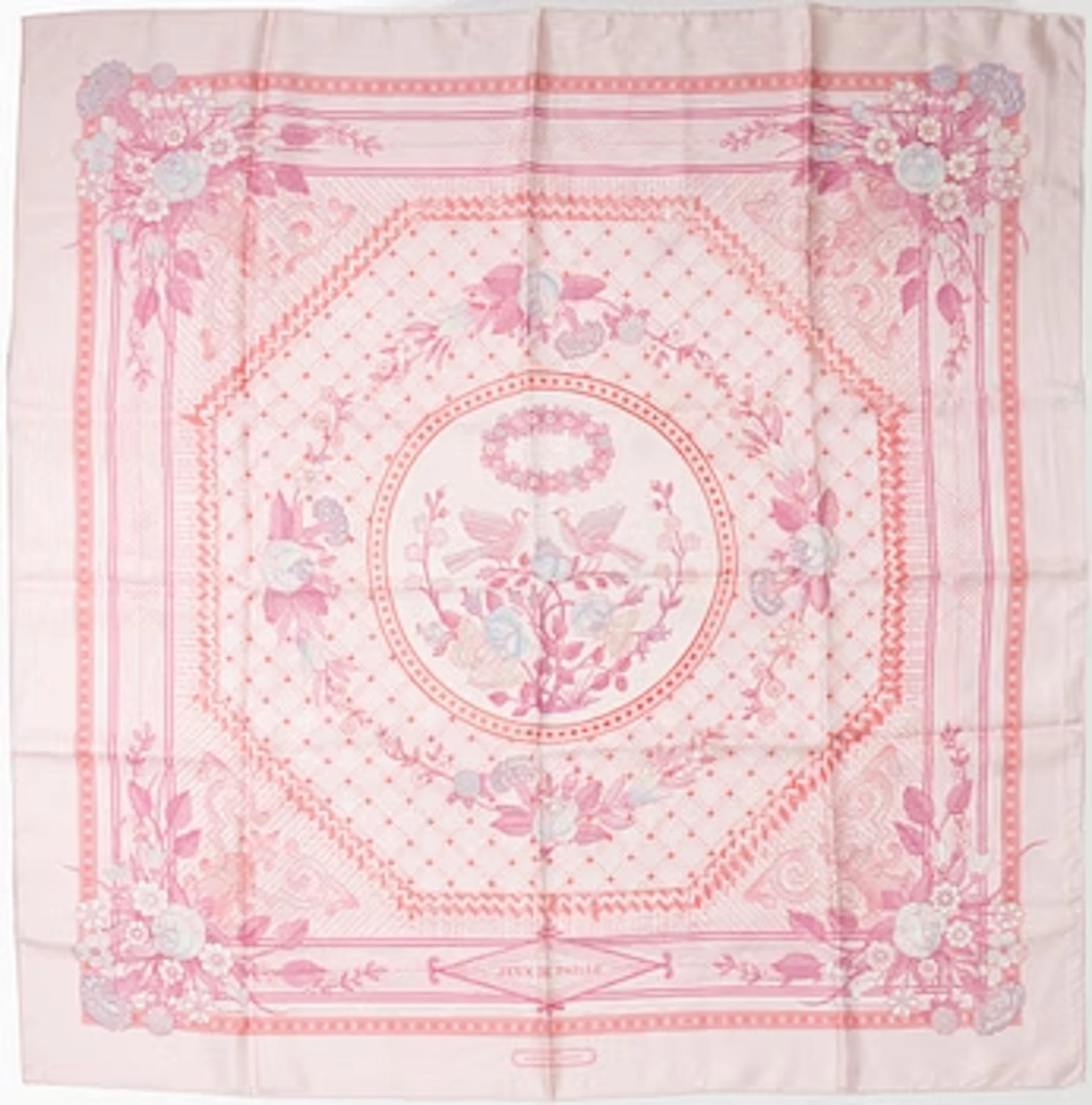 Hermès, scarf, “Jeux de Paille”.