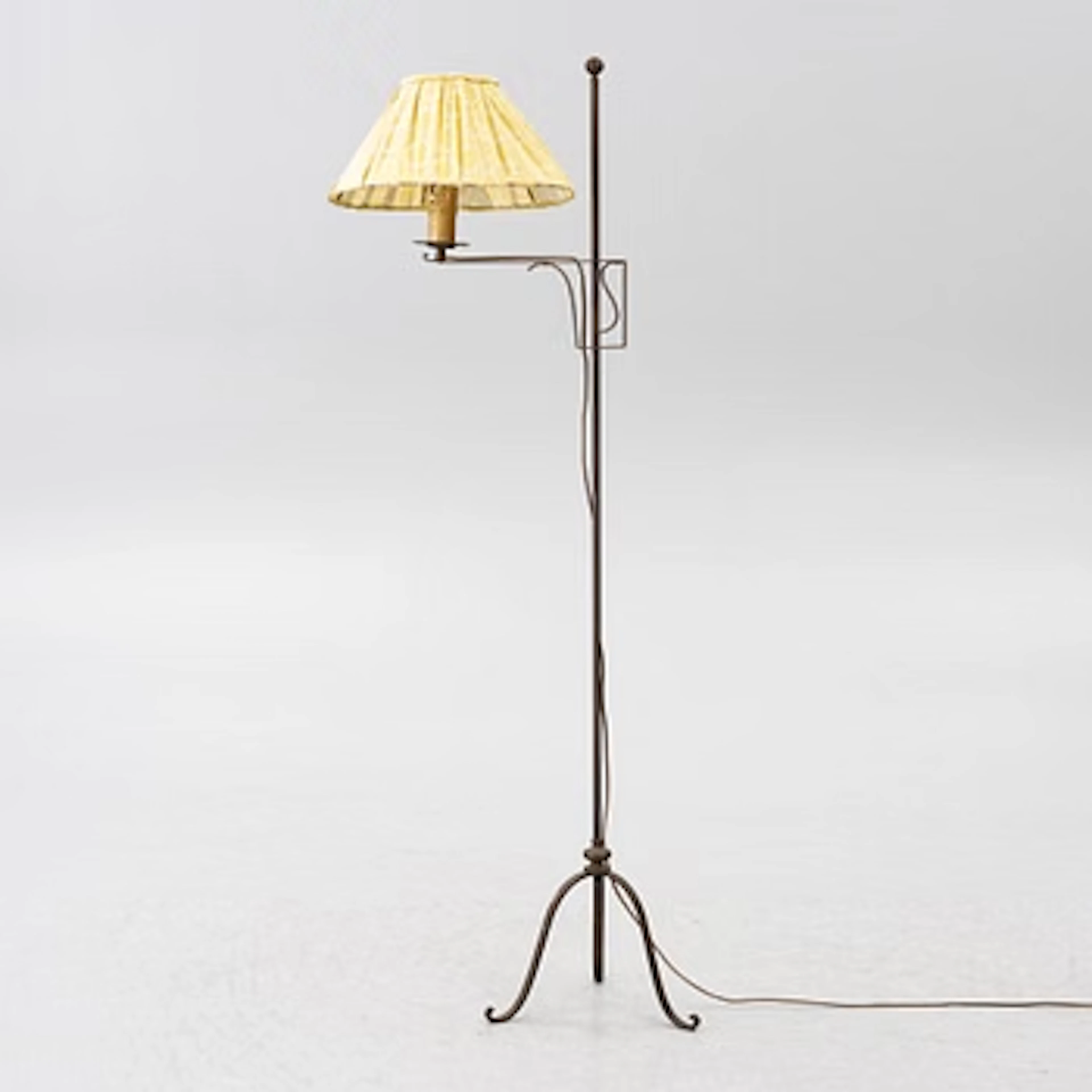 A floor lamp, 1940s.