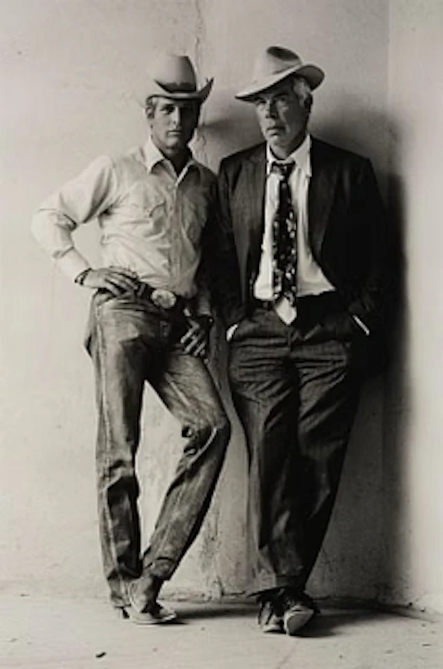 Terry O'Neill, "Paul Newman and Lee Marvin in costume for "Pocket