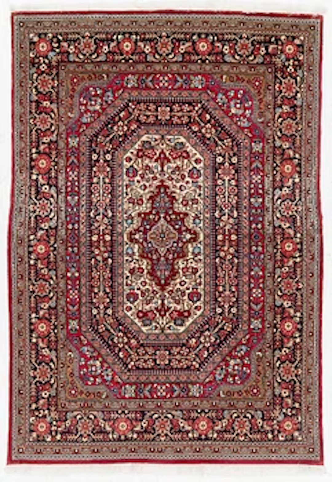 Ghom carpet, approx. 155 x 106 cm.