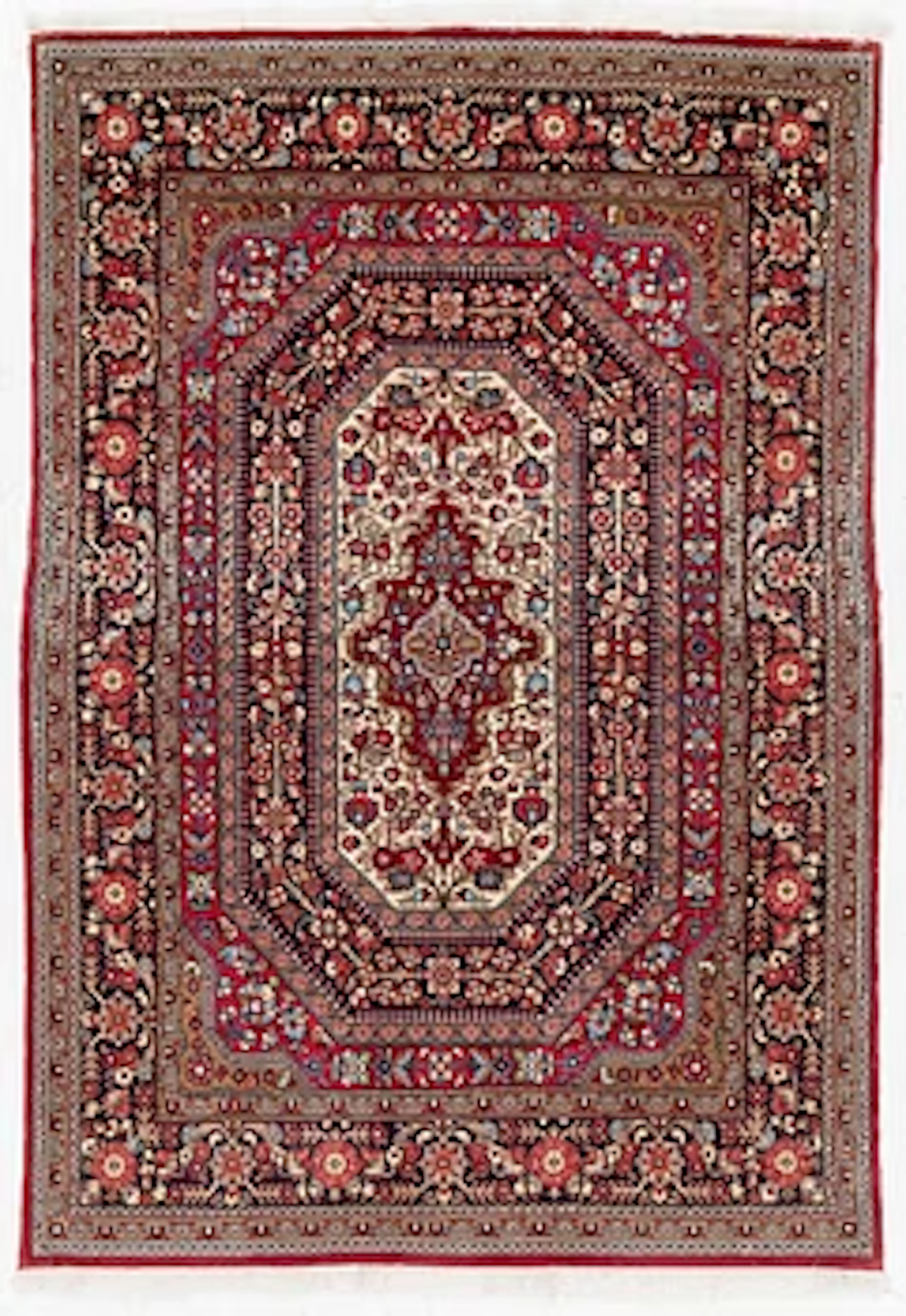 Ghom carpet, approx. 155 x 106 cm.