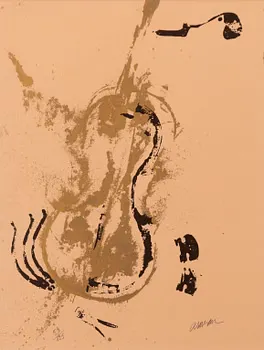 Arman (Armand Pierre Fernandez), From “Suite for Violin”.