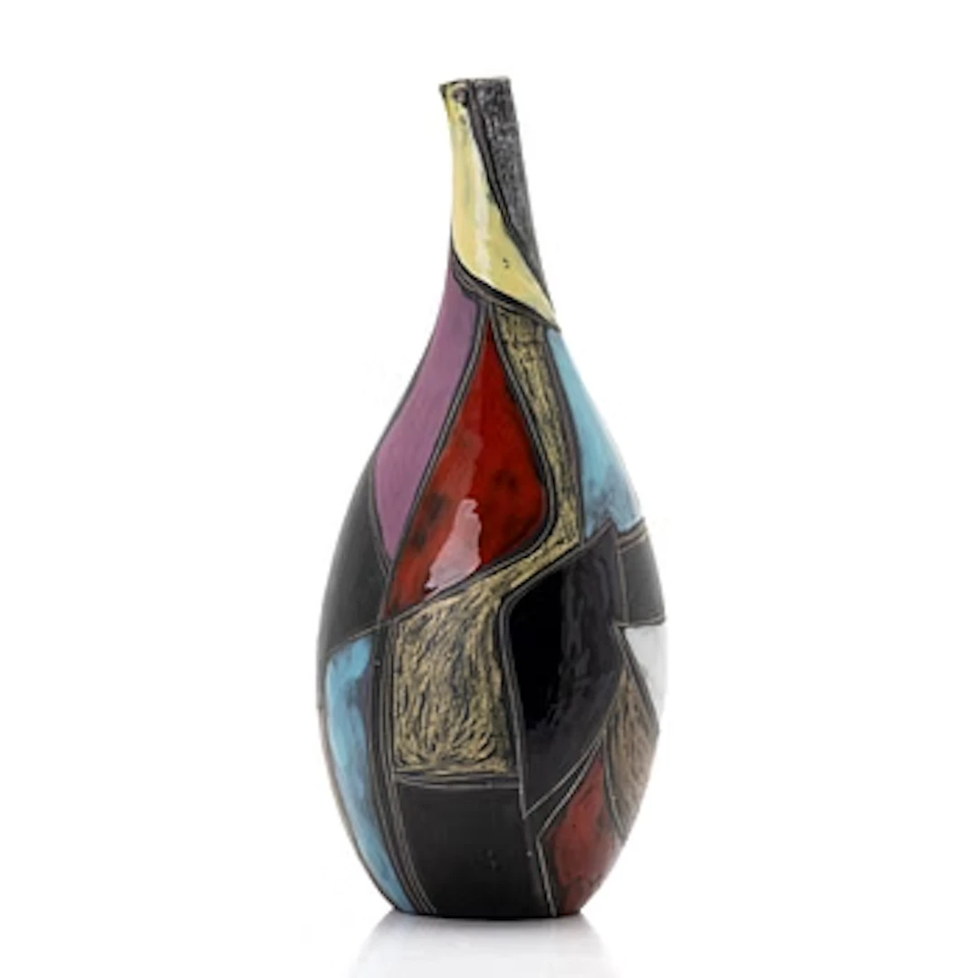 Marcello Fantoni, Vase, Italy, second half of the 20th century.