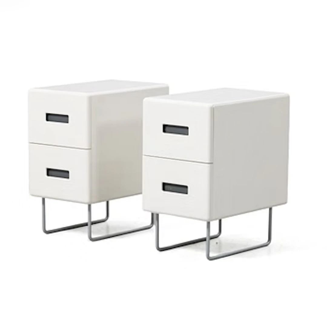 Jonas Lindvall, Bedside tables, a pair, De Nord, 2000s.