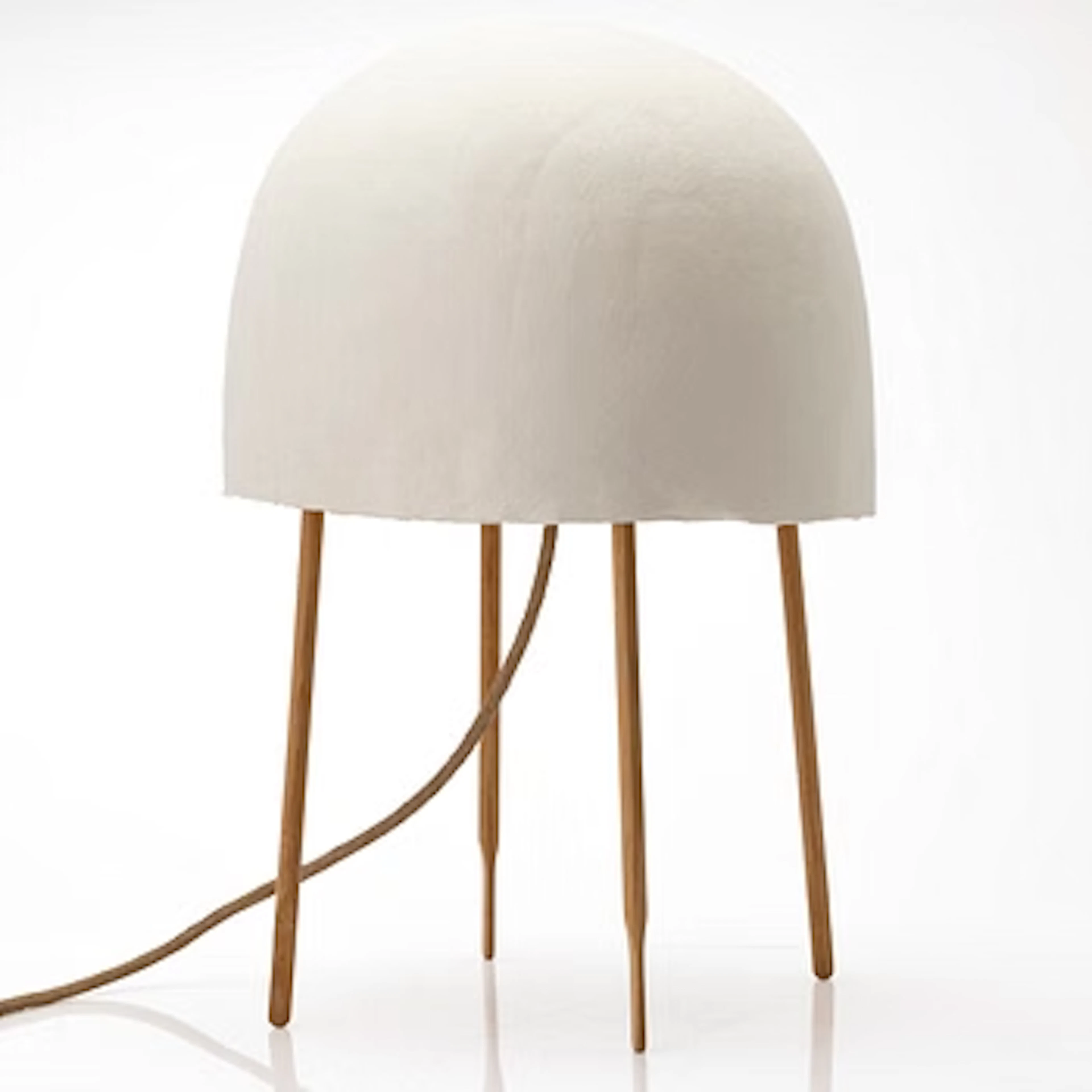 Luca Nichetto, & Studio Nendo, table lamp “Kurage”, Foscarini, 2015.