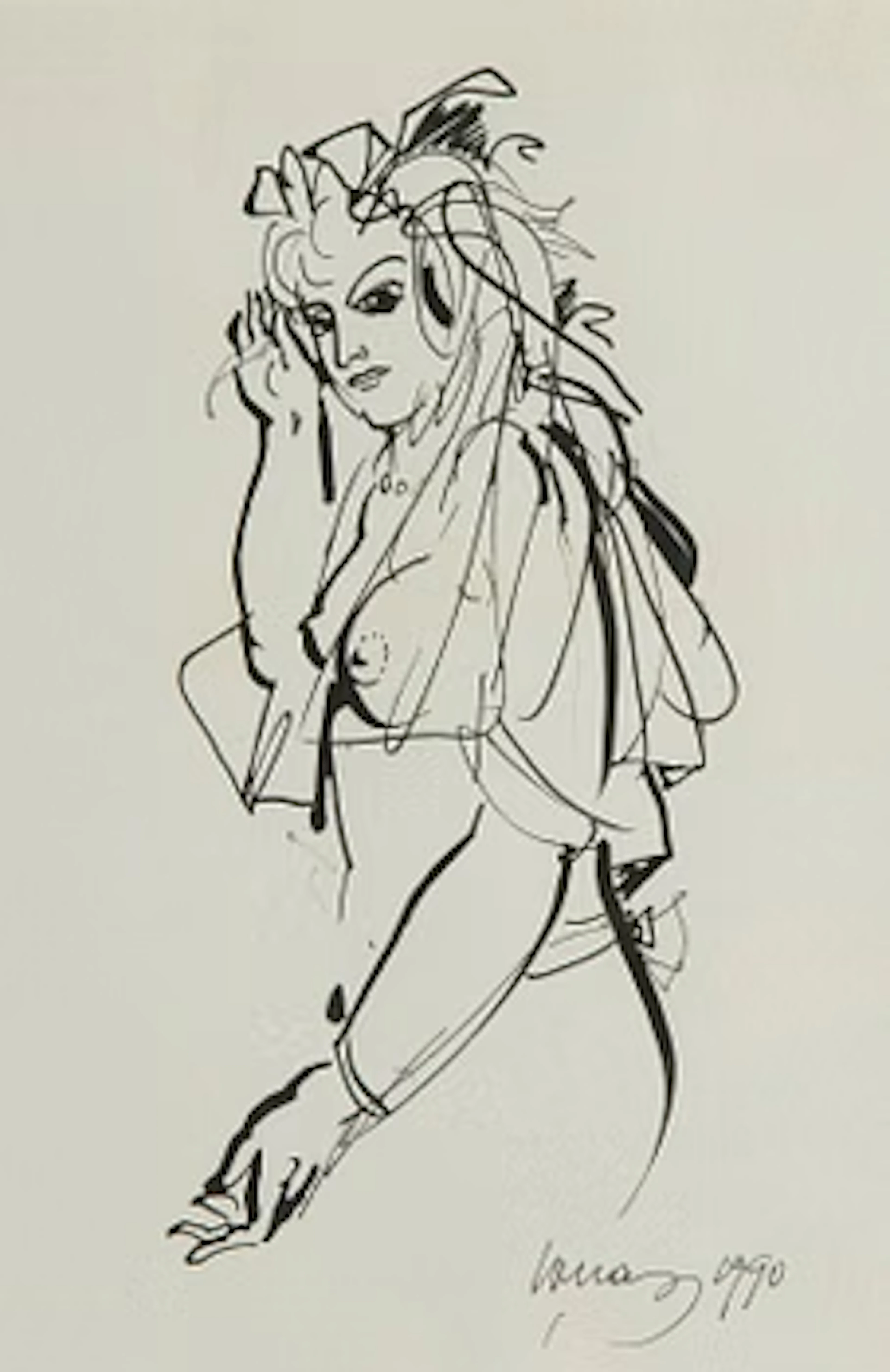 Evald Okas, Woman.