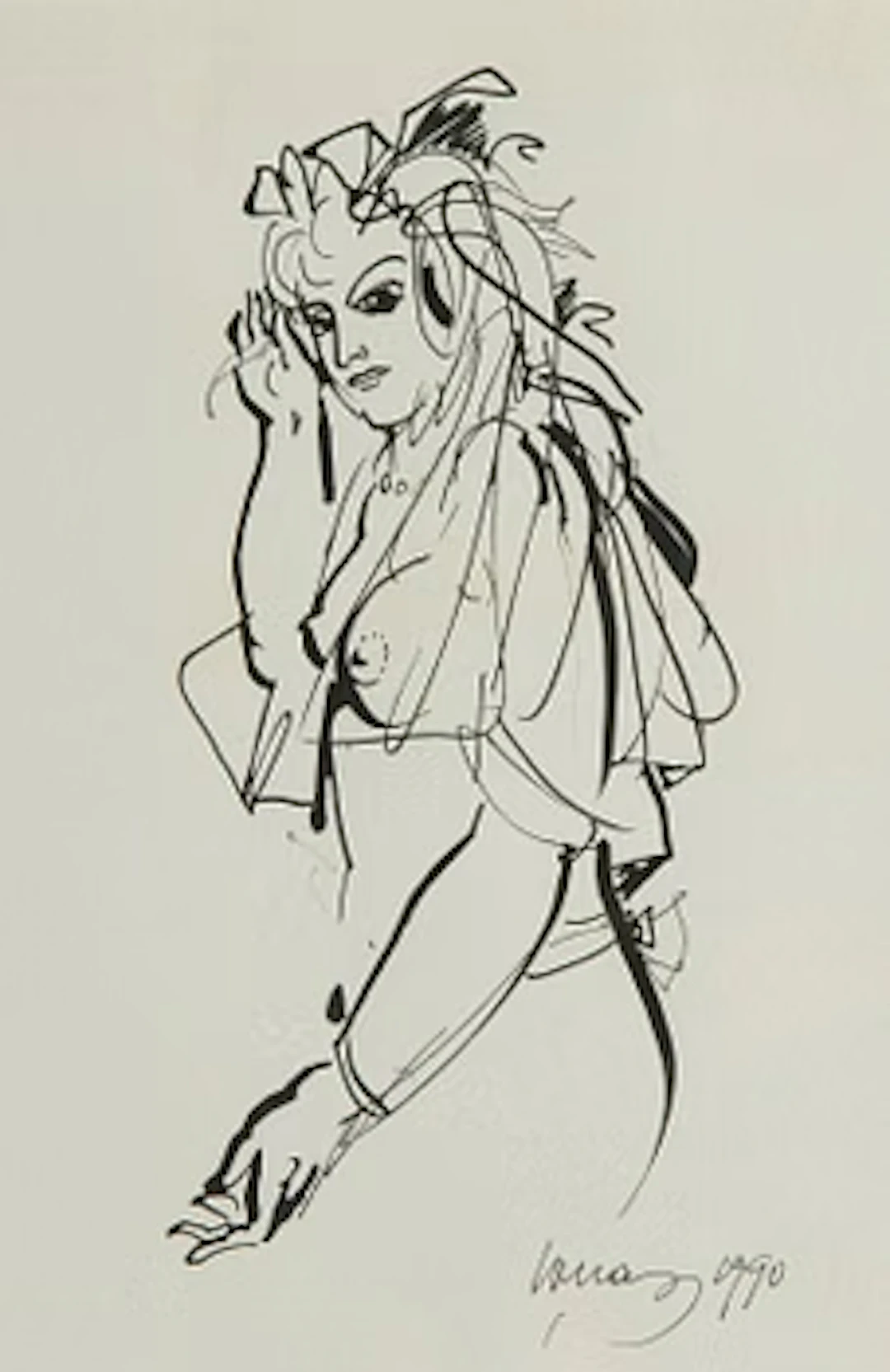 Evald Okas, Woman.