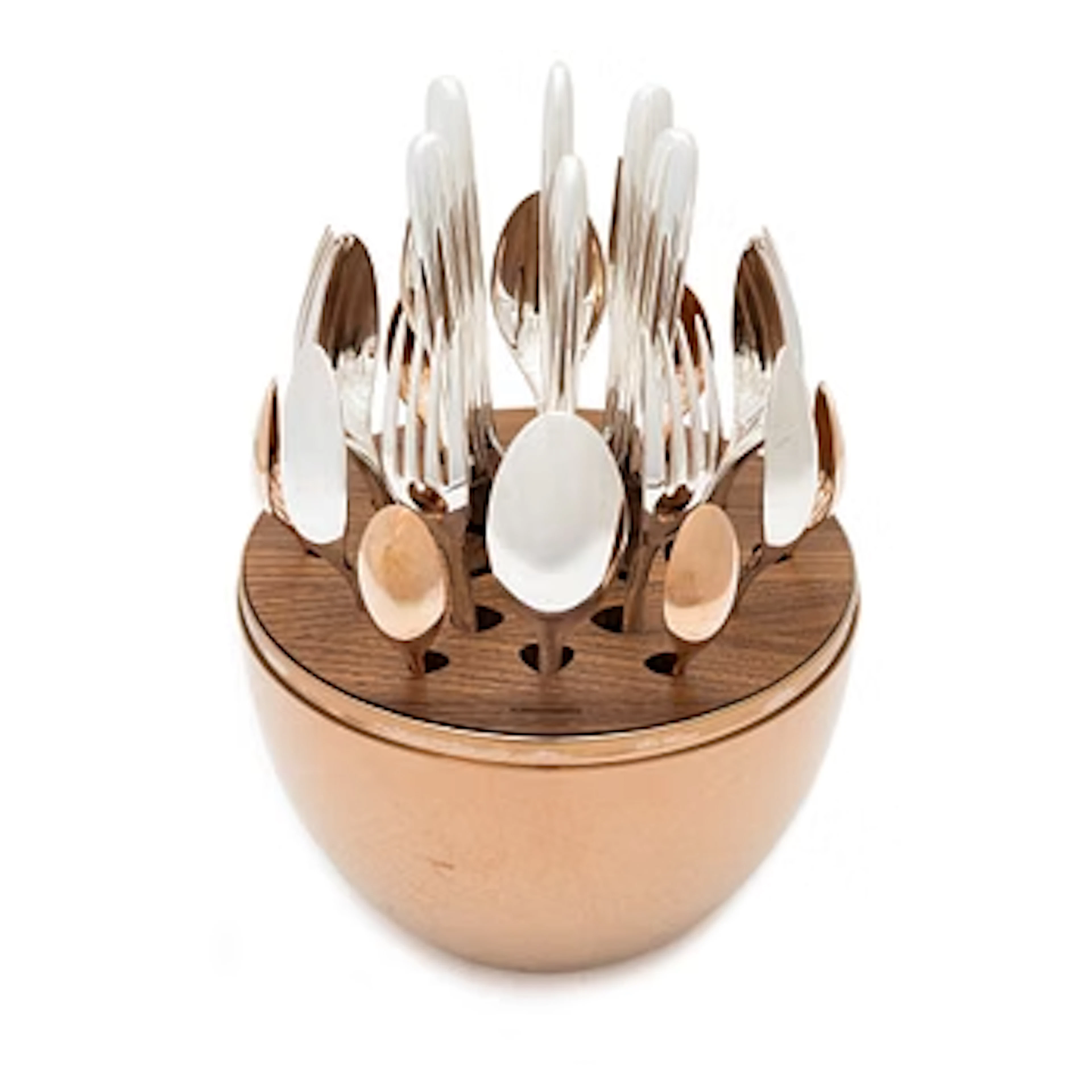 Christofle, cutlery set in presentation case, “Mood Precious”, France.